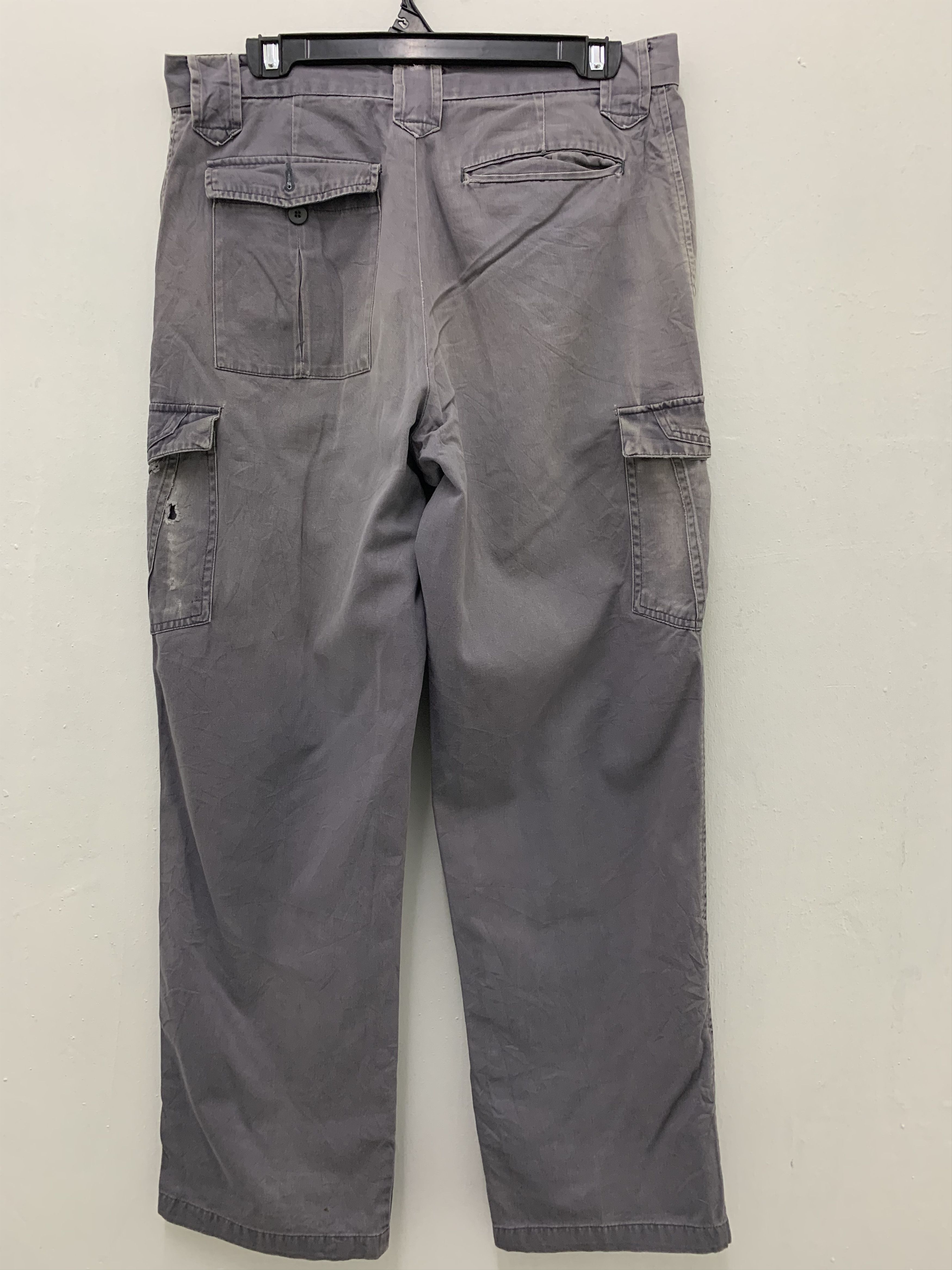 Japanese Brand Cargo Pants Workers Multipocket Tactical Pants Streetwear Size US 31 - 7 Thumbnail