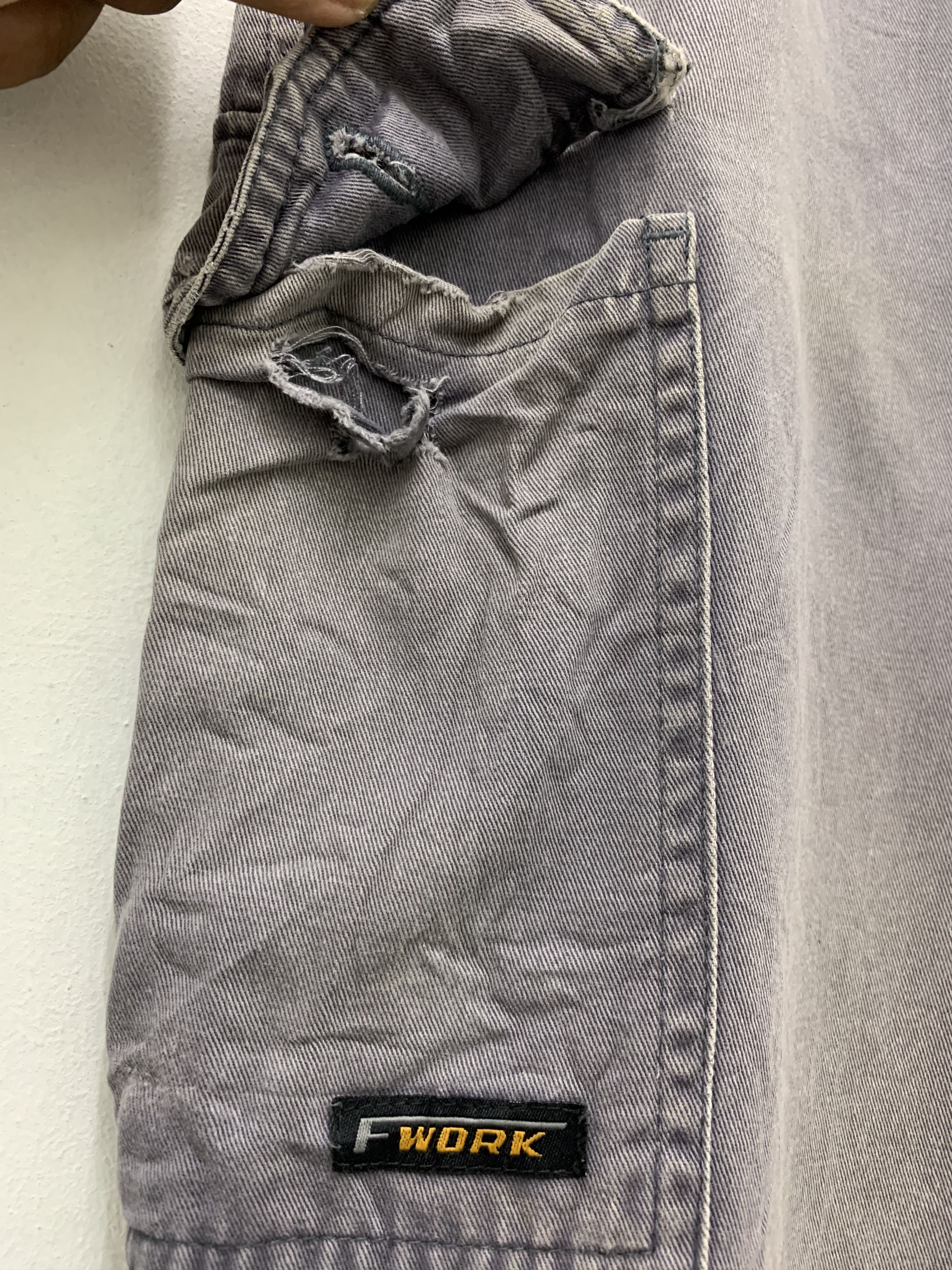 Japanese Brand Cargo Pants Workers Multipocket Tactical Pants Streetwear Size US 31 - 4 Thumbnail