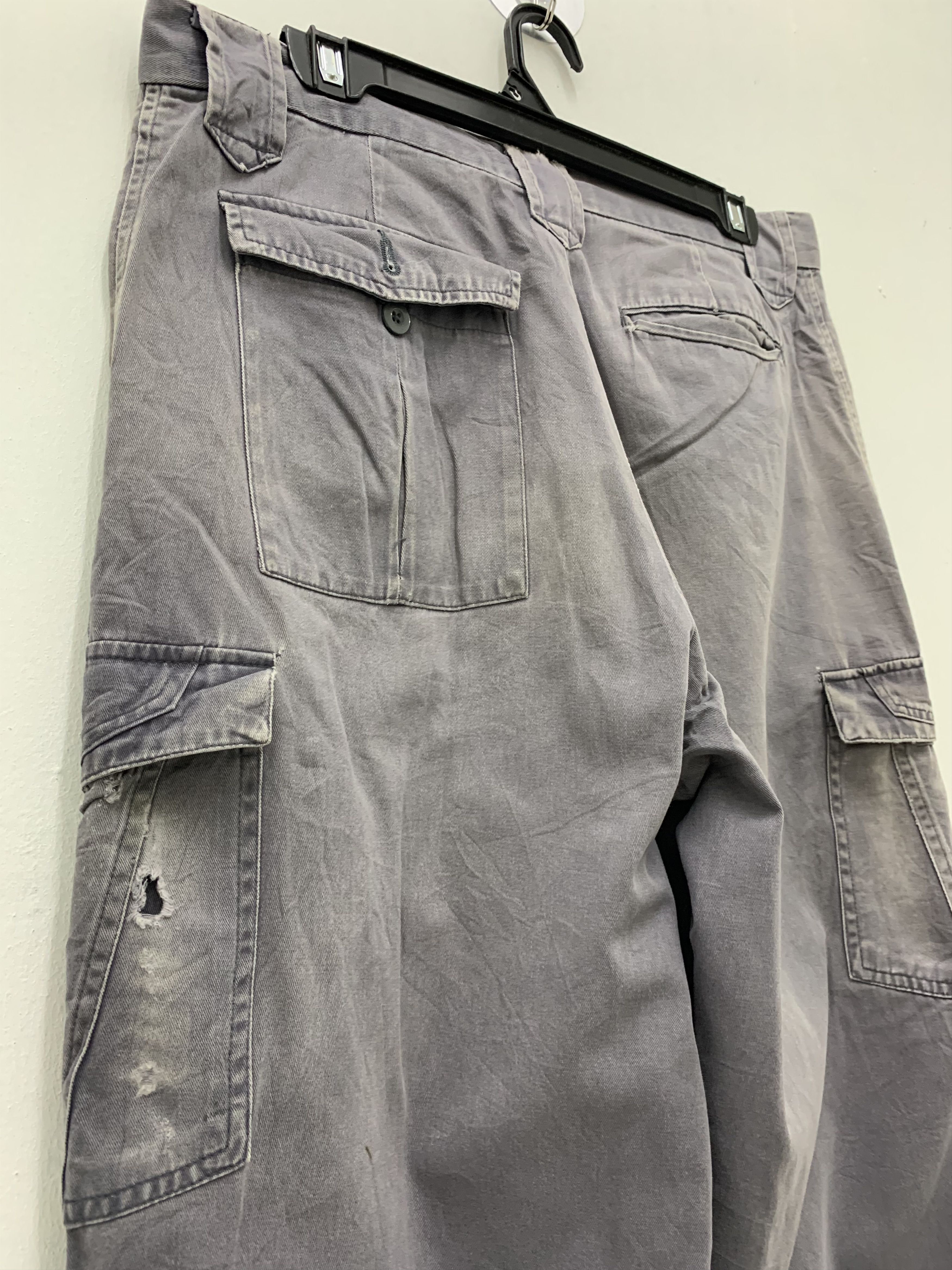 Japanese Brand Cargo Pants Workers Multipocket Tactical Pants Streetwear Size US 31 - 9 Thumbnail