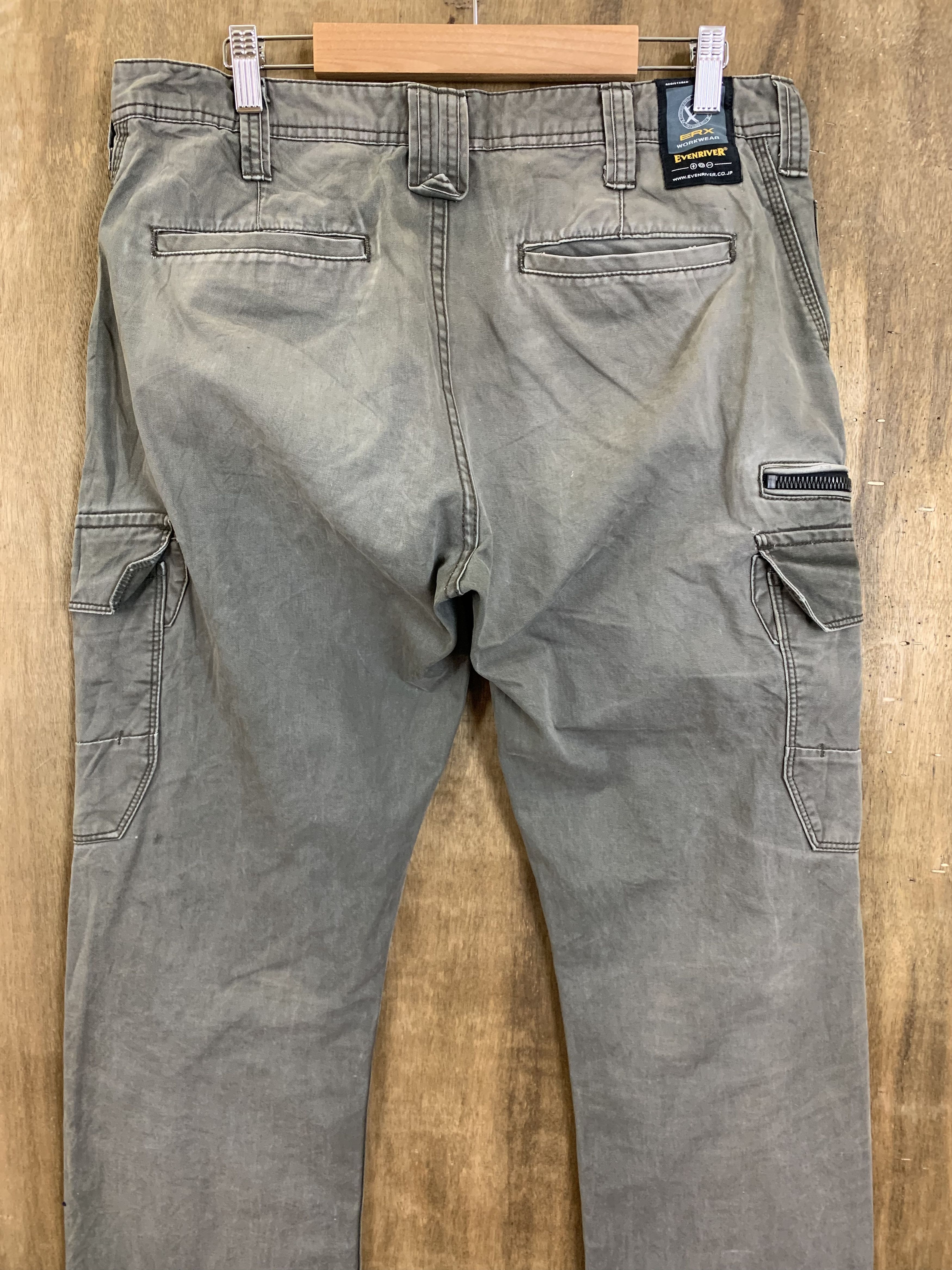 Japanese Brand Cargo Pants Multipocket Distressed Style Streetwear Size US 31 - 10 Thumbnail