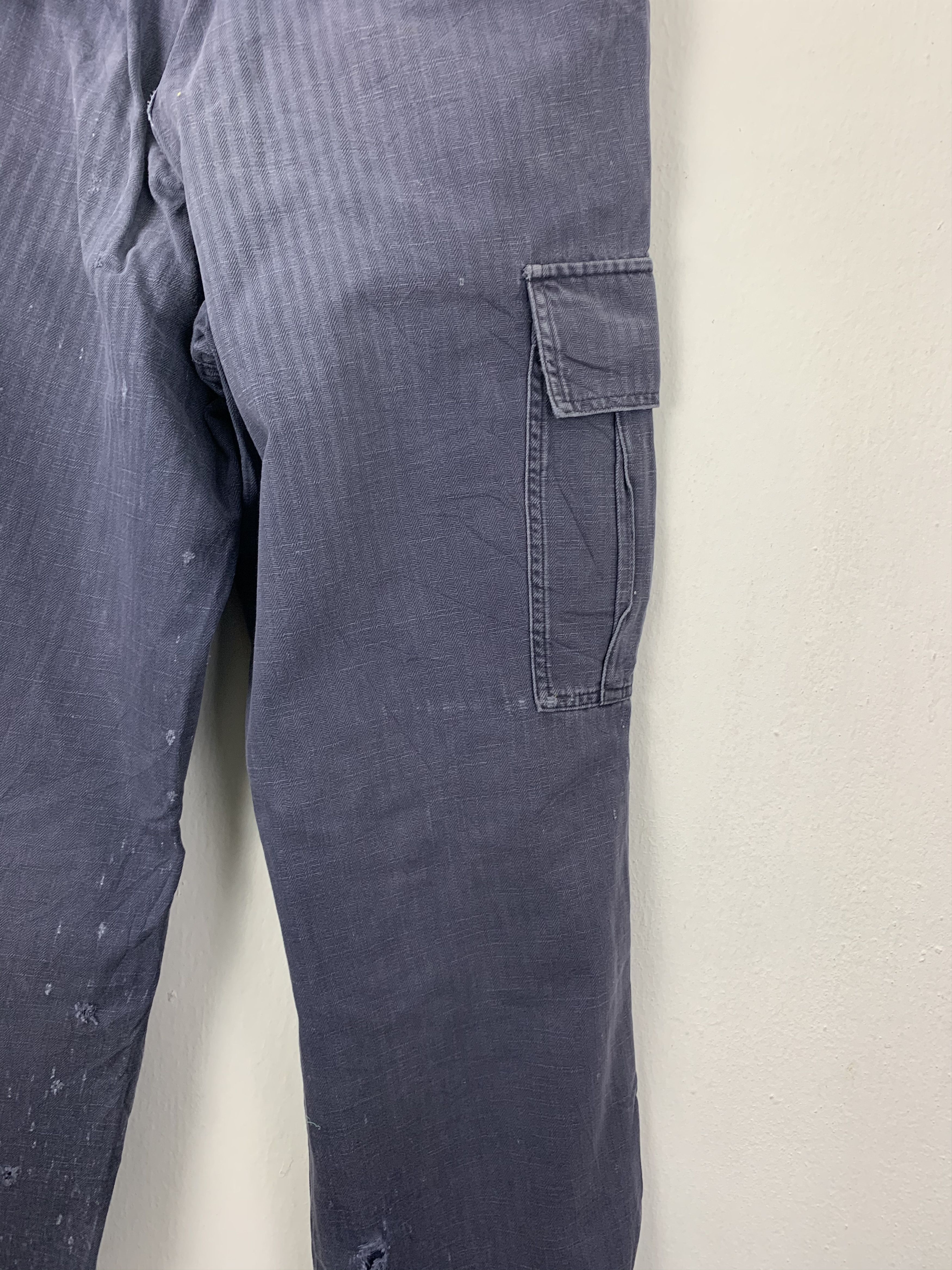 Japanese Brand Japan stripe TORA tactical cargo multipocket utility pants Size US 32 / EU 48 - 15 Thumbnail