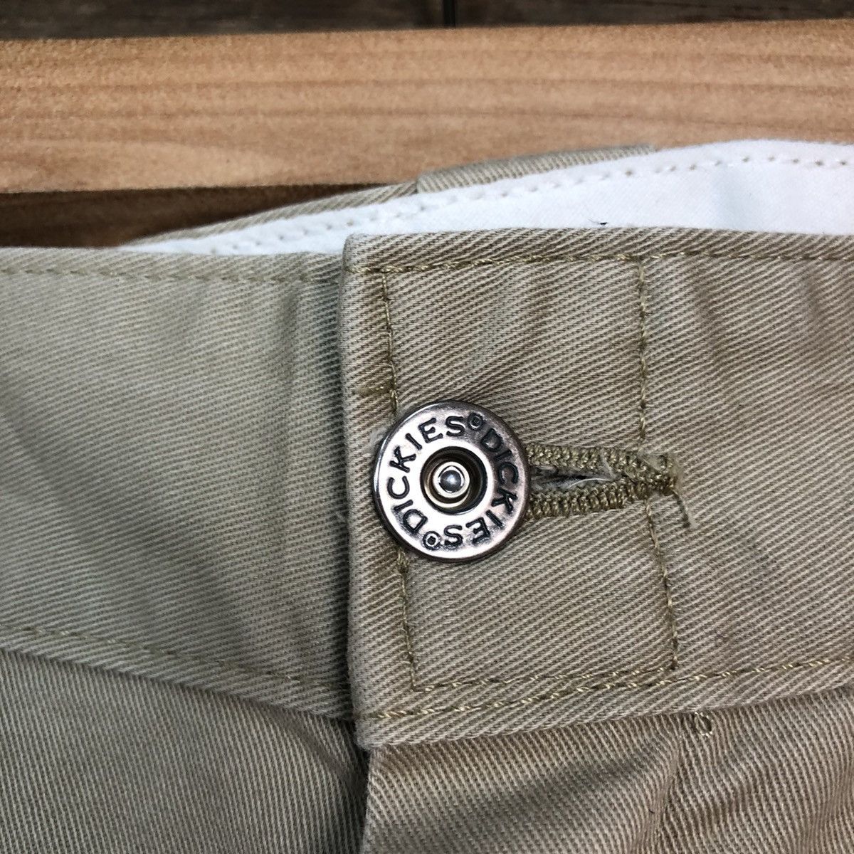 Dickies Dickies Double knee Brown Skinny Straigh Pants #878 Size US 31 - 10 Thumbnail