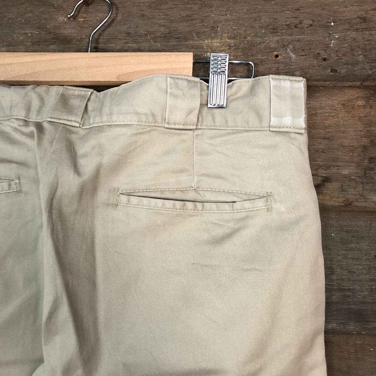 Dickies Dickies Double knee Brown Skinny Straigh Pants #878 Size US 31 - 15 Thumbnail