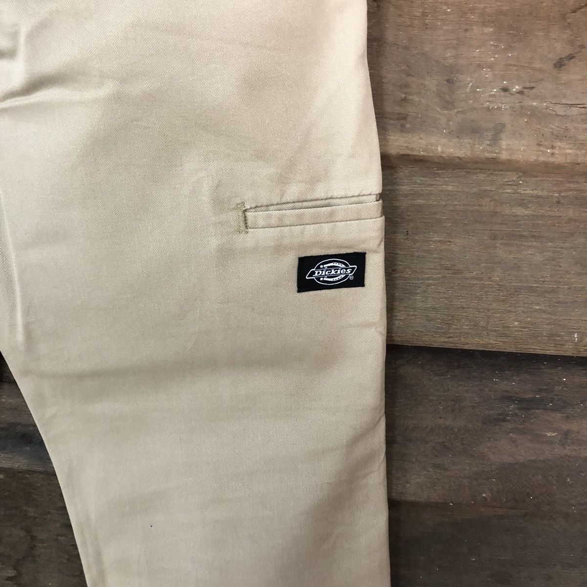 Dickies Dickies Double knee Brown Skinny Straigh Pants #878 Size US 31 - 16 Thumbnail