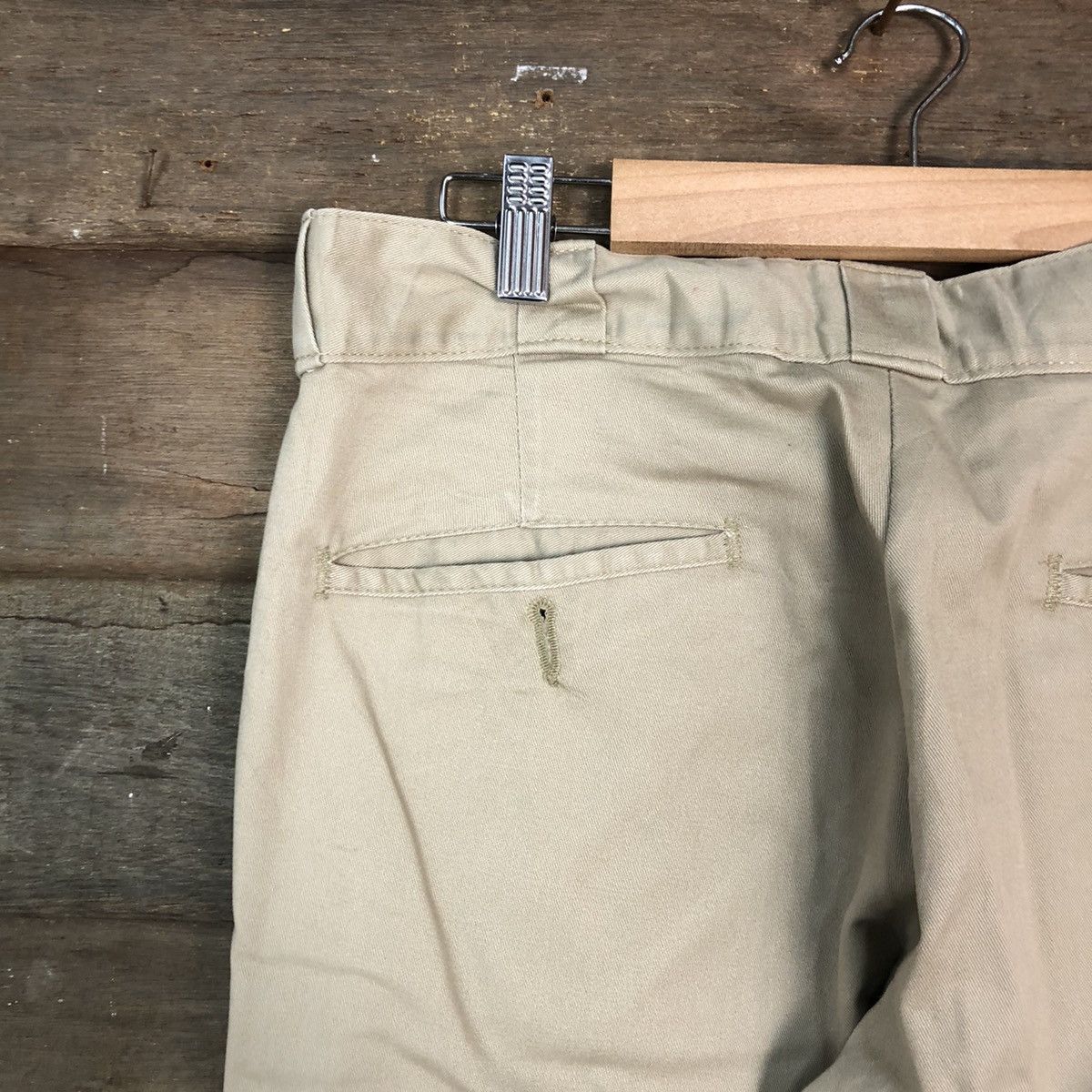 Dickies Dickies Double knee Brown Skinny Straigh Pants #878 Size US 31 - 14 Thumbnail