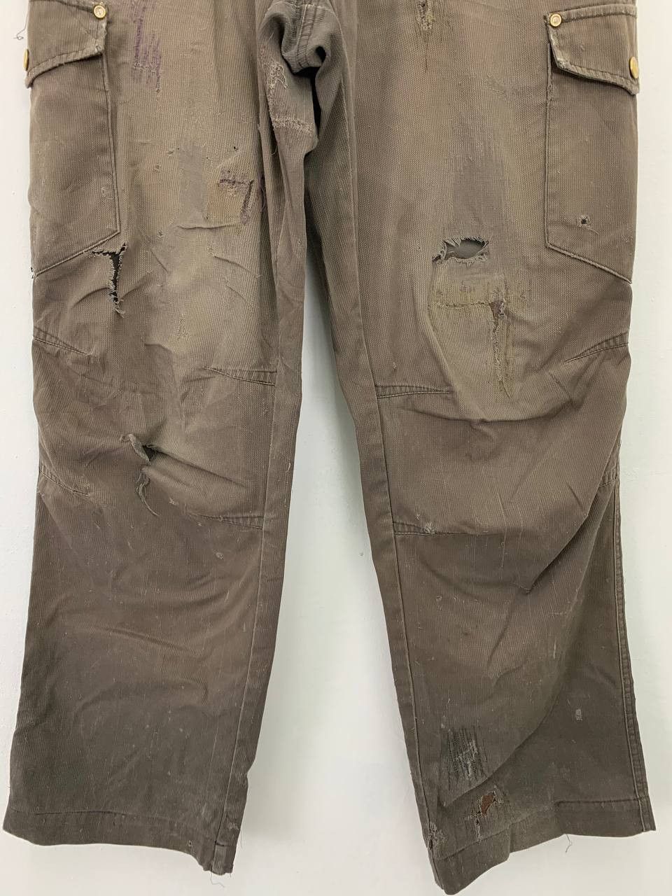 Japanese Brand Cargo Pants Distressed Design #195 Size US 31 - 5 Thumbnail