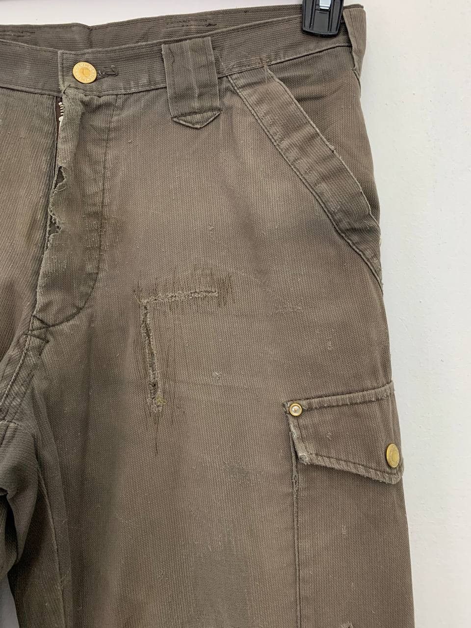 Japanese Brand Cargo Pants Distressed Design #195 Size US 31 - 4 Thumbnail