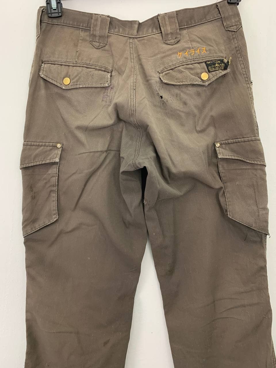 Japanese Brand Cargo Pants Distressed Design #195 Size US 31 - 13 Thumbnail