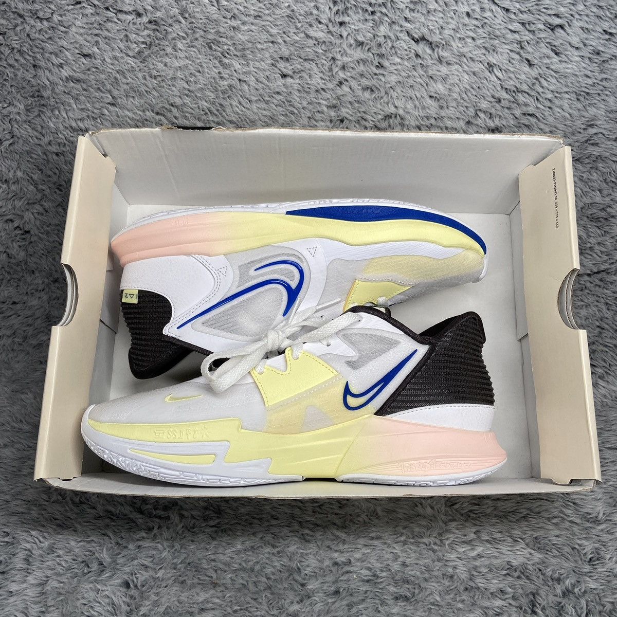 Nike Nike Kyrie Low 5 Butterfly Effect White Citron Men Size 8.5 Size US 8.5 / EU 41-42 - 10 Thumbnail