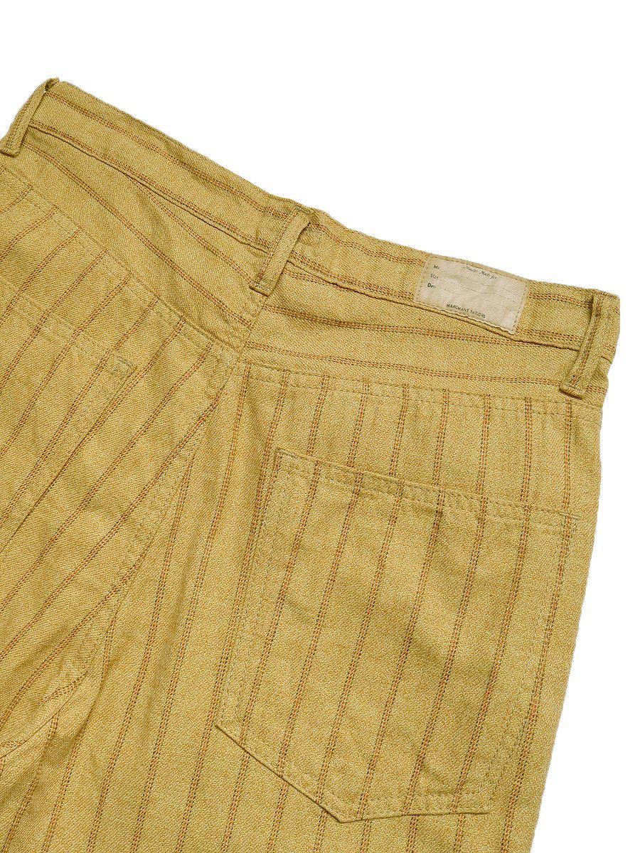 Kapital Kapital Linen Gibson Stripe 5P OKABELLBO pants Size US 34 / EU 50 - 8 Thumbnail