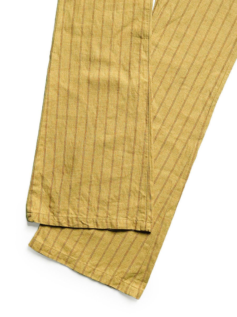 Kapital Kapital Linen Gibson Stripe 5P OKABELLBO pants Size US 34 / EU 50 - 9 Thumbnail