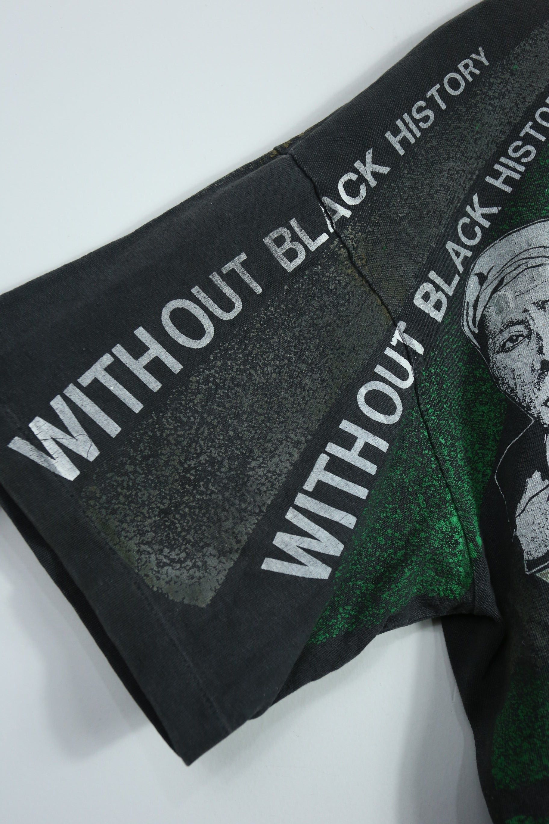 Rap Tees × Vintage GTMB995 Vtg. 90s Black History positive people full printed Size US XL / EU 56 / 4 - 7 Thumbnail