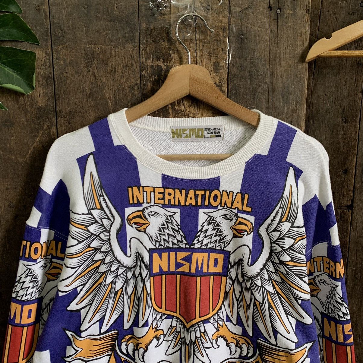 Vintage Vintage Nismo International Racing Team OVP sweatshirt Size US L / EU 52-54 / 3 - 3 Thumbnail