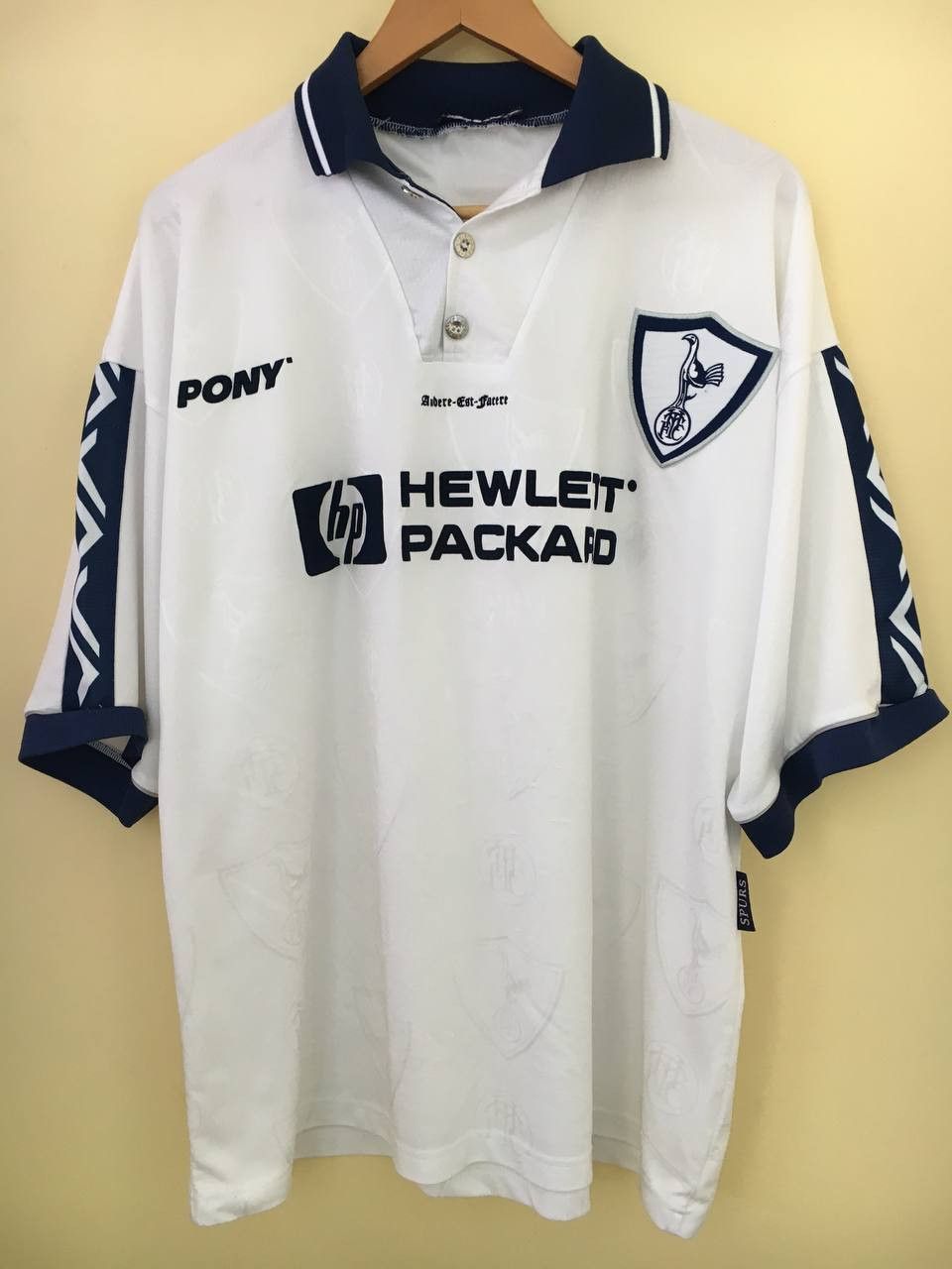 Vintage Tottenham Hotspur 1995-1997 Pony Home Football Soccer Jersey ...