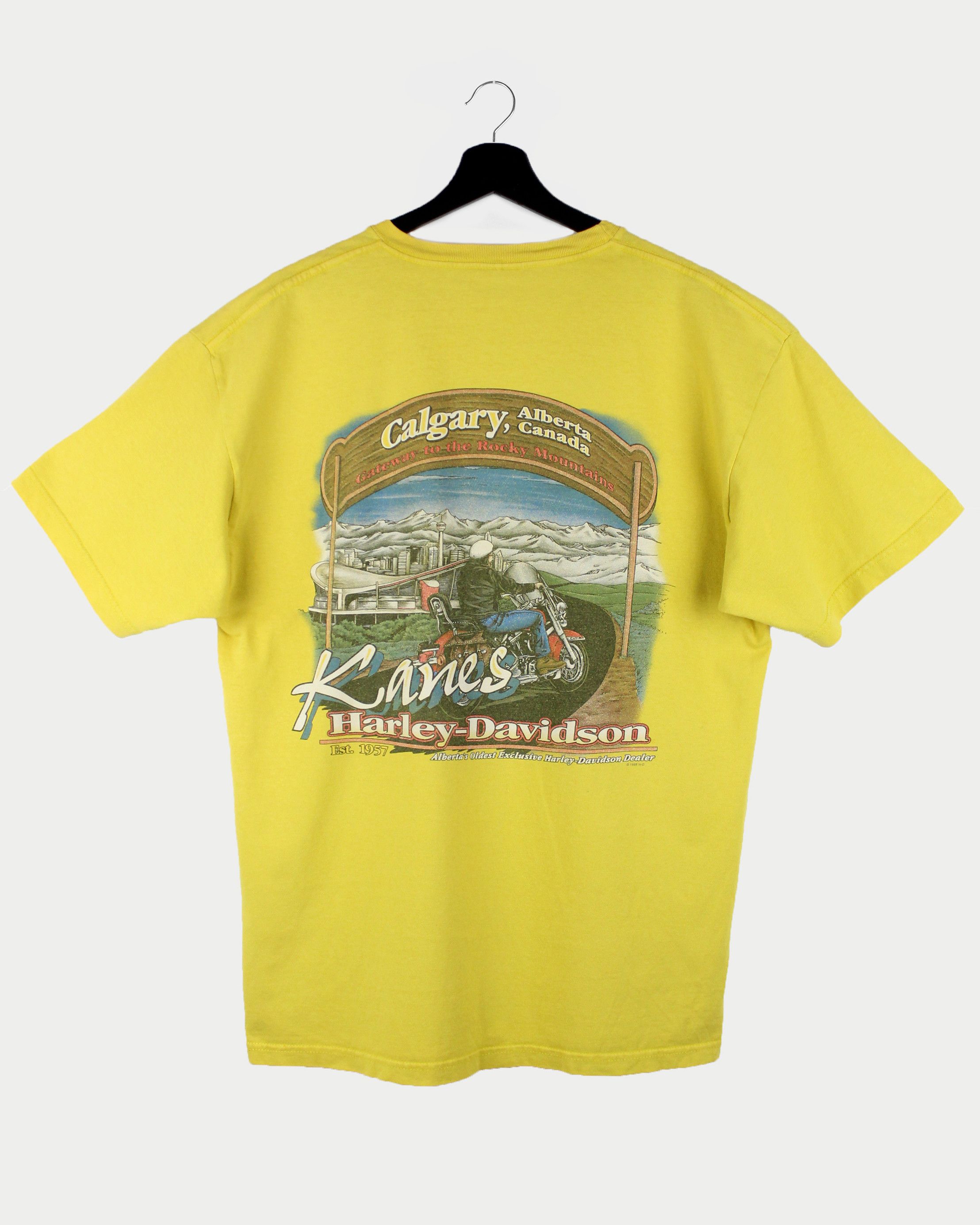 Harley Davidson 1998 vintage Harley Davidson Kanes graphic t-shirt OG rare Size XXL / US 16-18 / IT 52-54 - 1 Thumbnail