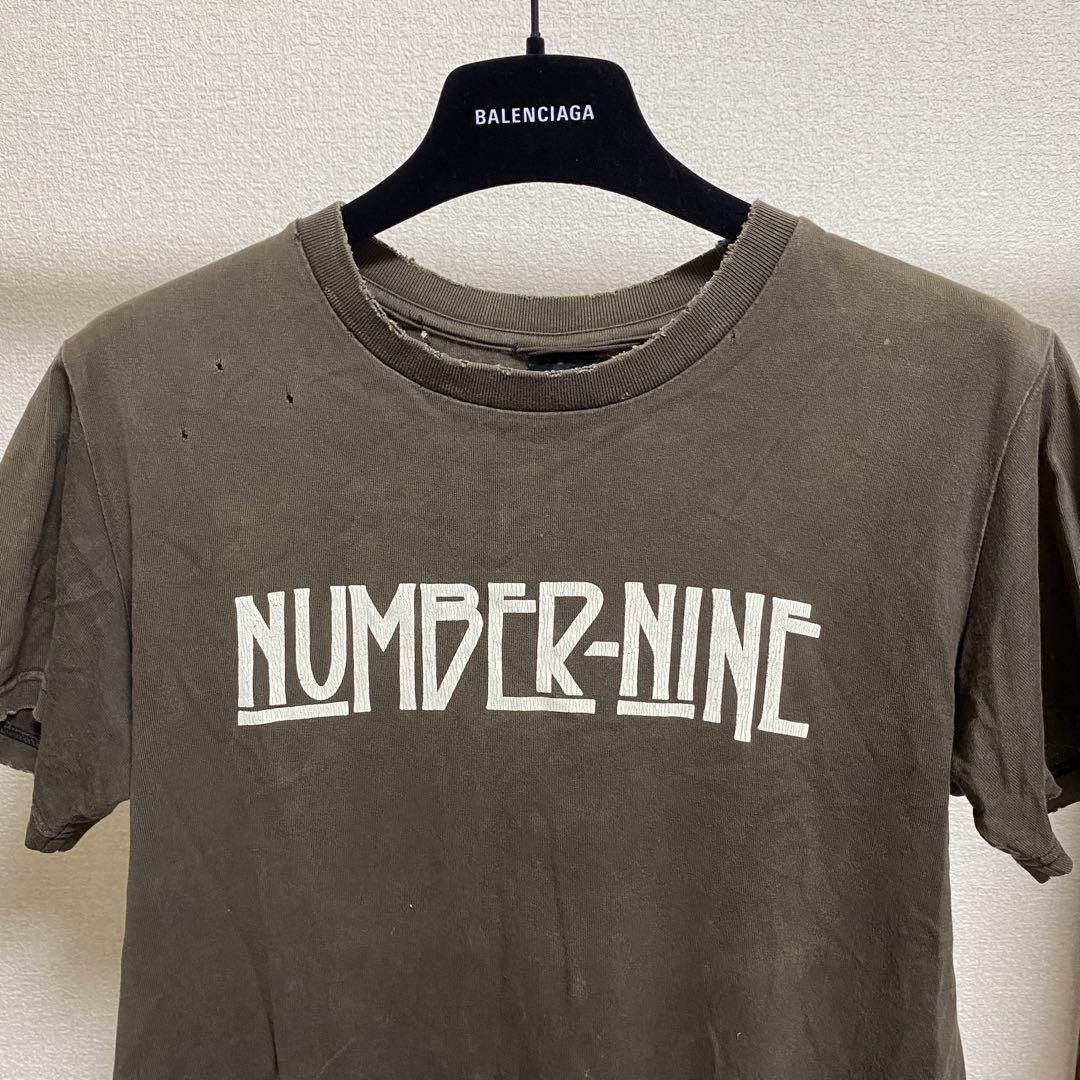 名入れ無料 NUMBER(N)INEアーカイブ05ss NIGHT Tシャツ CRAWLER