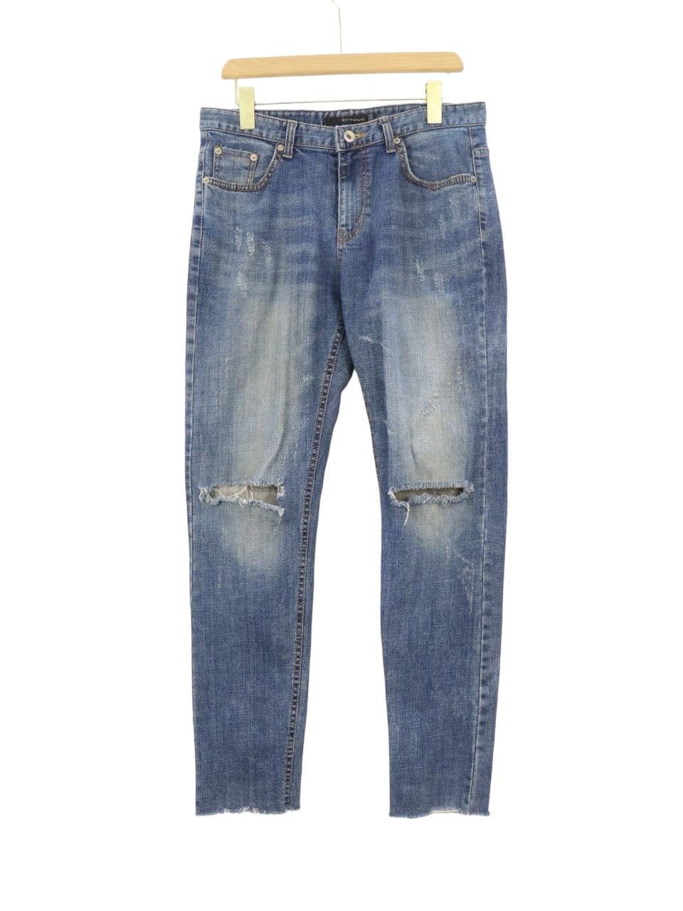 Kai Aakmann Distressed Skinny Fit Jeans