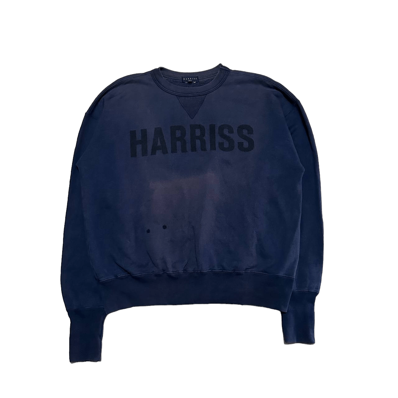 image of Beauty Beast Vintage Harriss Paris Sun Faded Oversized Sweatshirt, Men's (Size XL)