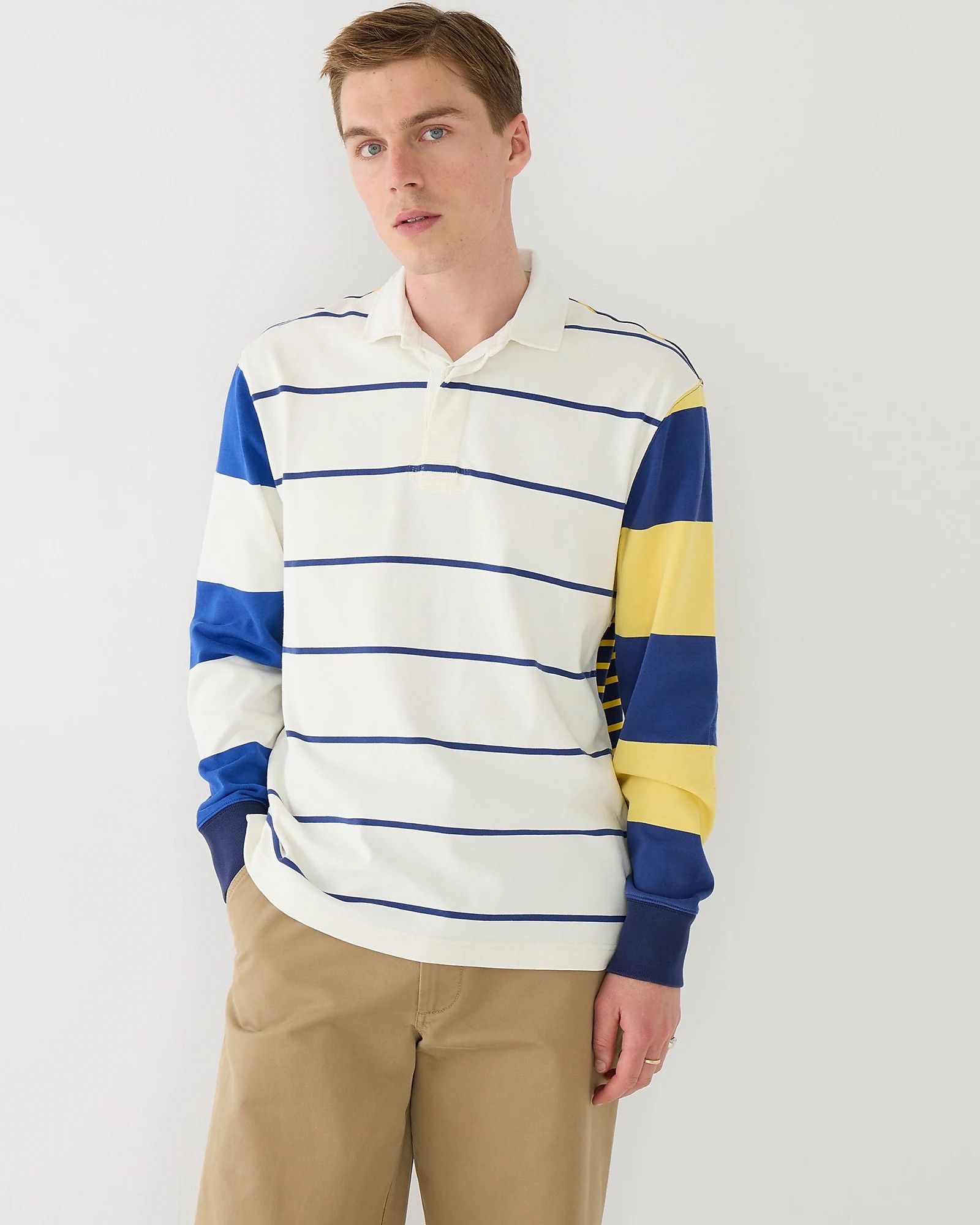 J. Crew Mixed Stripe Rugby Shirt - NWT
