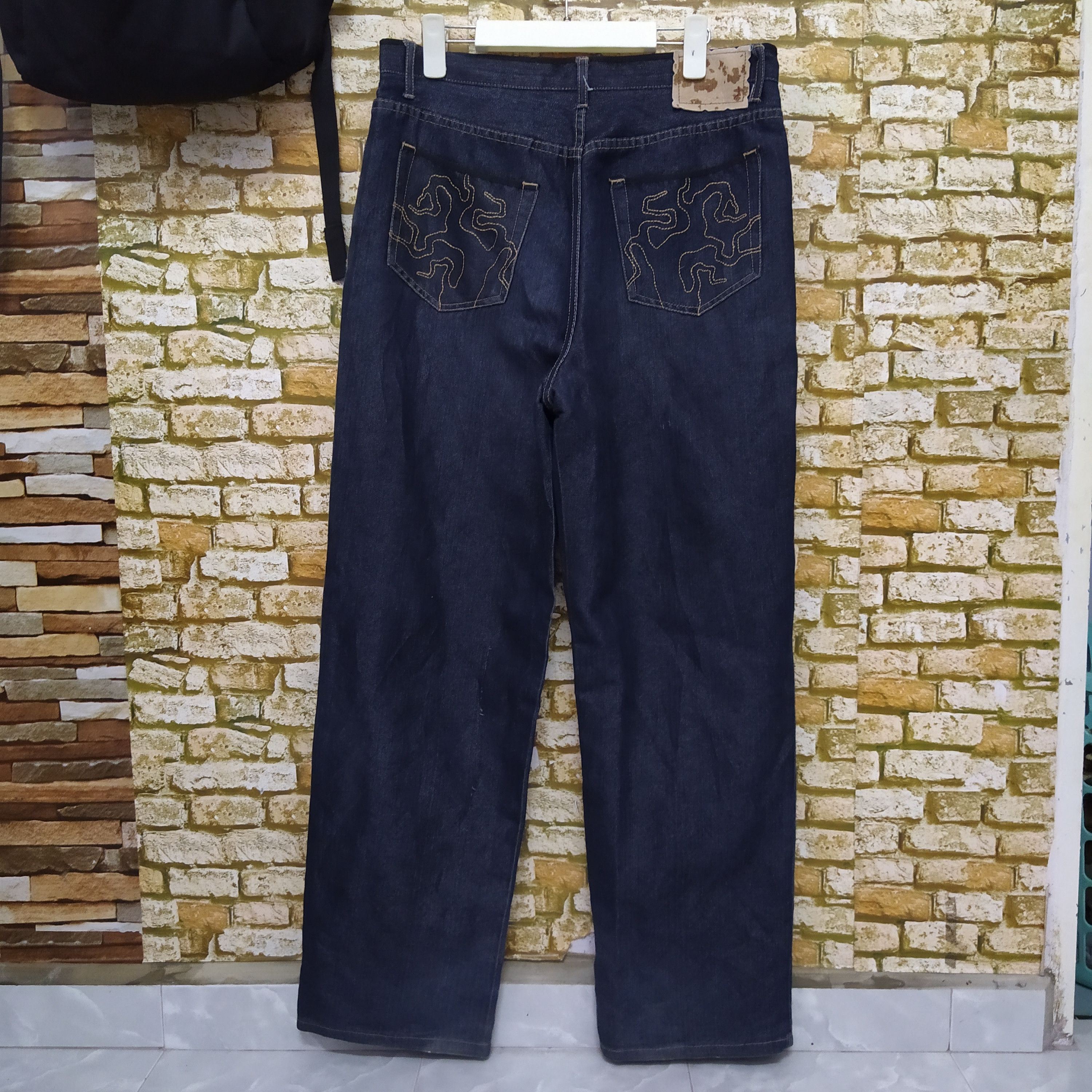 Japanese Brand REVOLVER DENIM JAPAN (d275) w33 Size US 33 - 1 Thumbnail