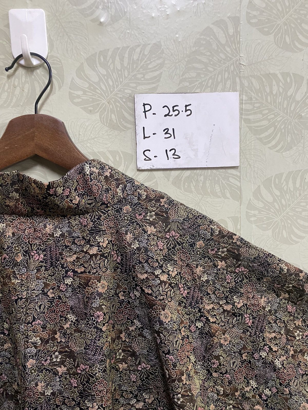 Japanese Brand Vintage 90s japanese kimono floral design - k4 Size US XL / EU 56 / 4 - 8 Thumbnail
