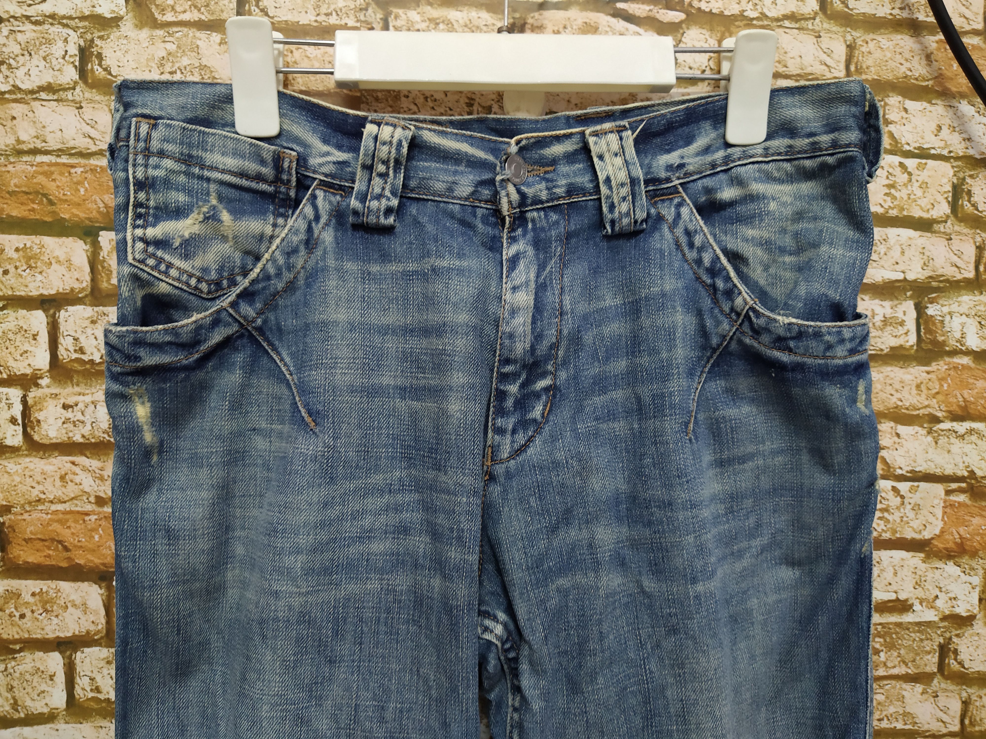 United Colors Of Benetton 90s UNITED COLORS OF BENETTON DENIM (B526) w33 Size US 33 - 2 Thumbnail