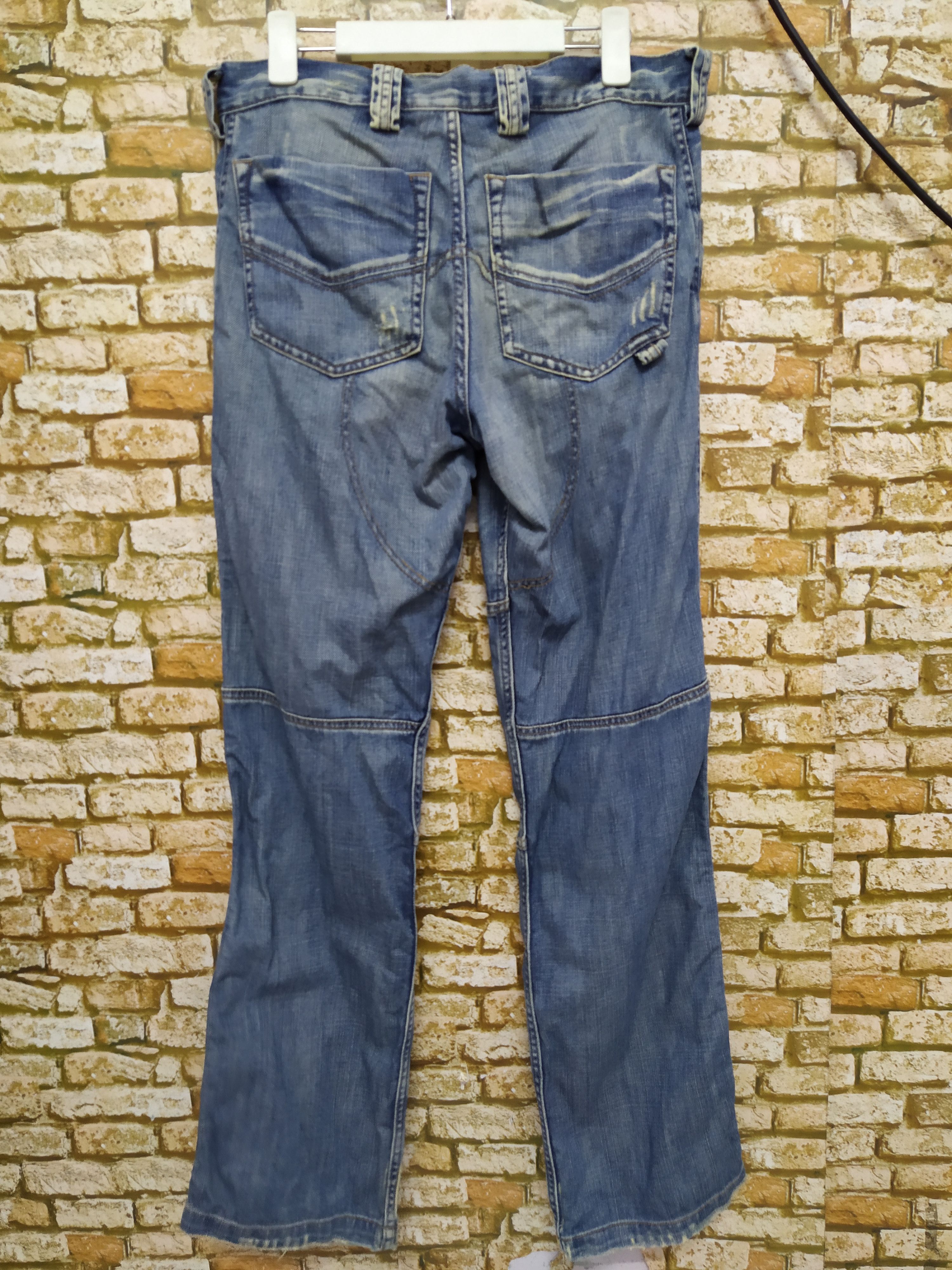 United Colors Of Benetton 90s UNITED COLORS OF BENETTON DENIM (B526) w33 Size US 33 - 3 Thumbnail