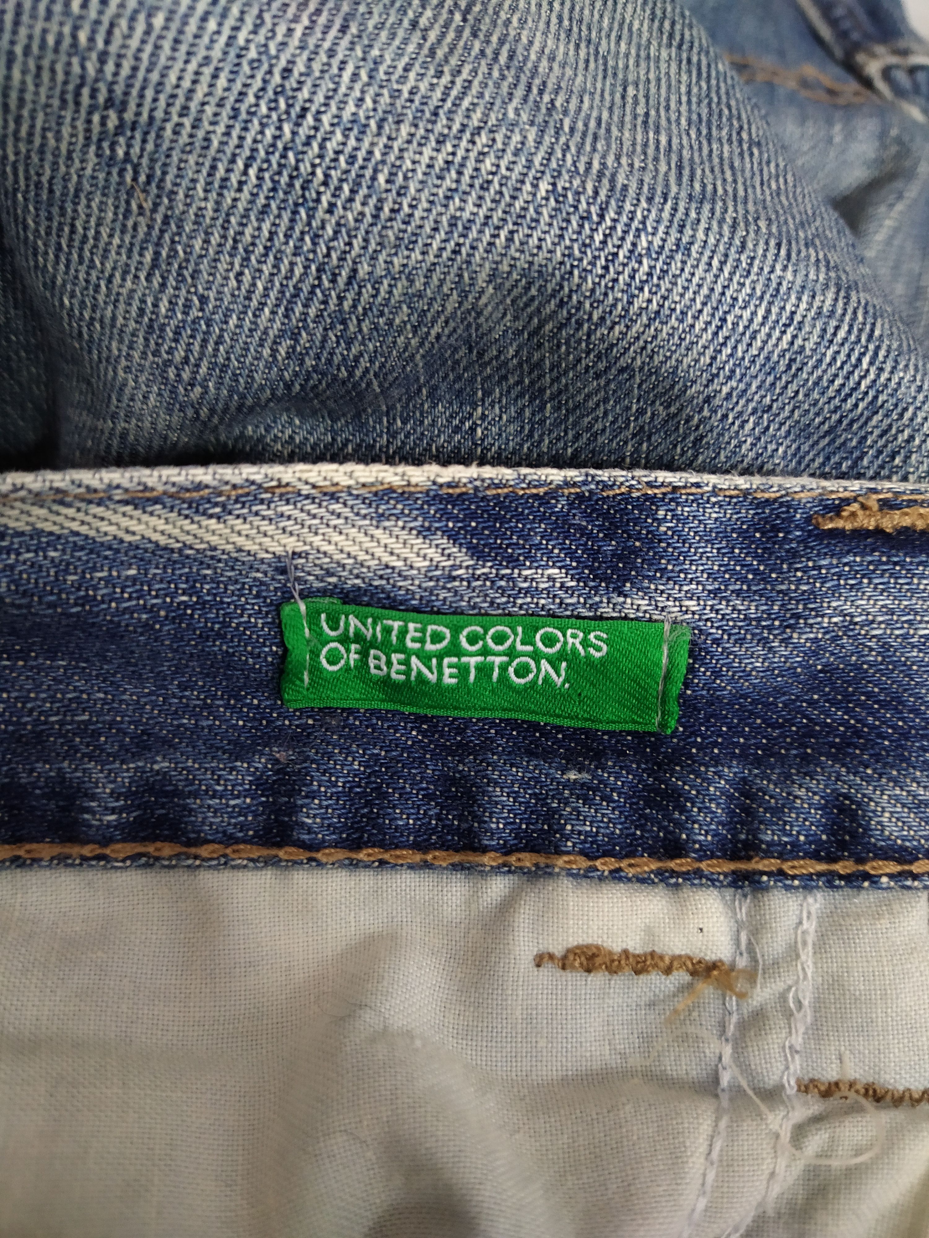 United Colors Of Benetton 90s UNITED COLORS OF BENETTON DENIM (B526) w33 Size US 33 - 8 Thumbnail