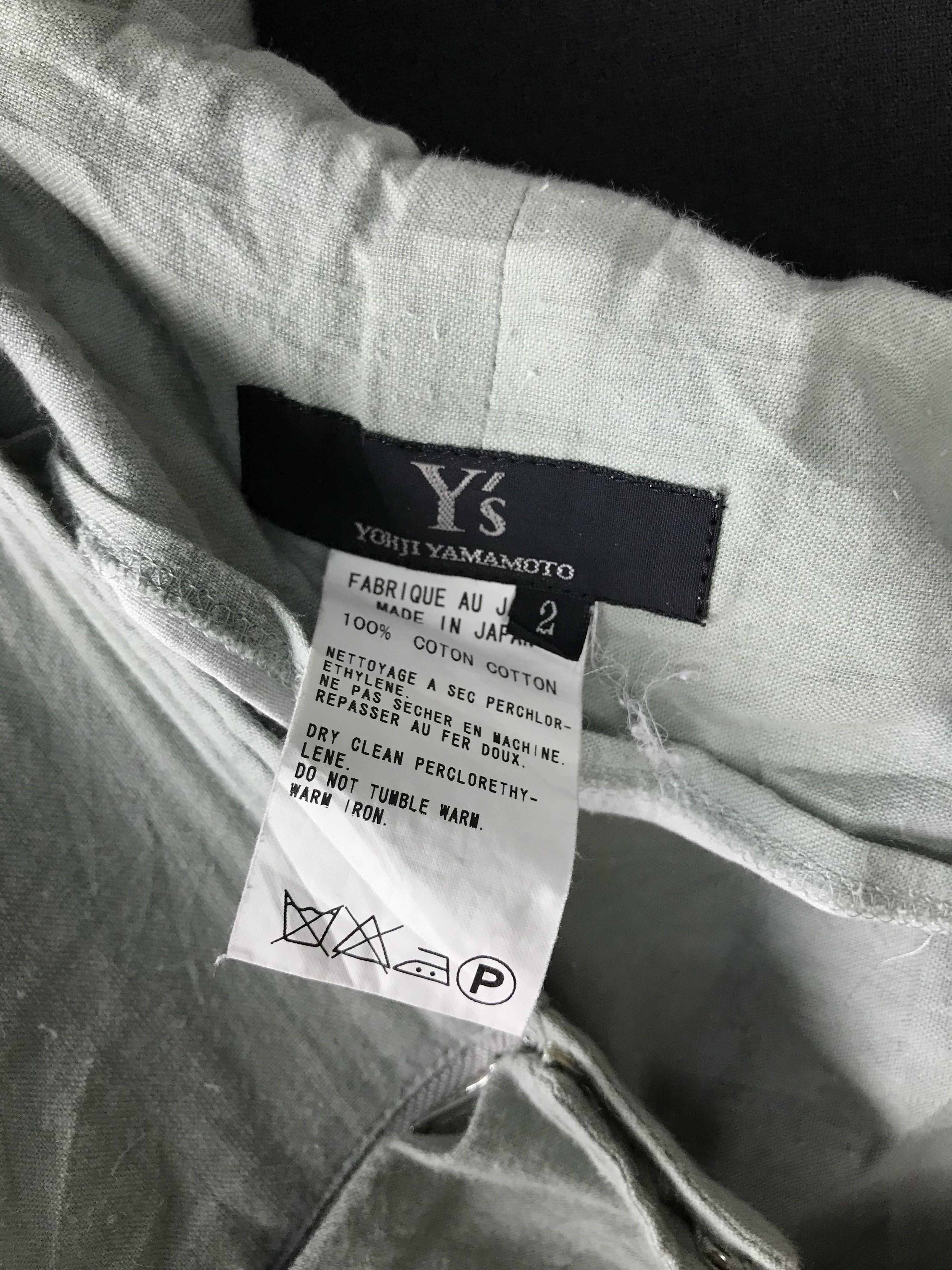 Yohji Yamamoto Y's By Yohji Yamamoto Pants Size US 32 / EU 48 - 5 Thumbnail