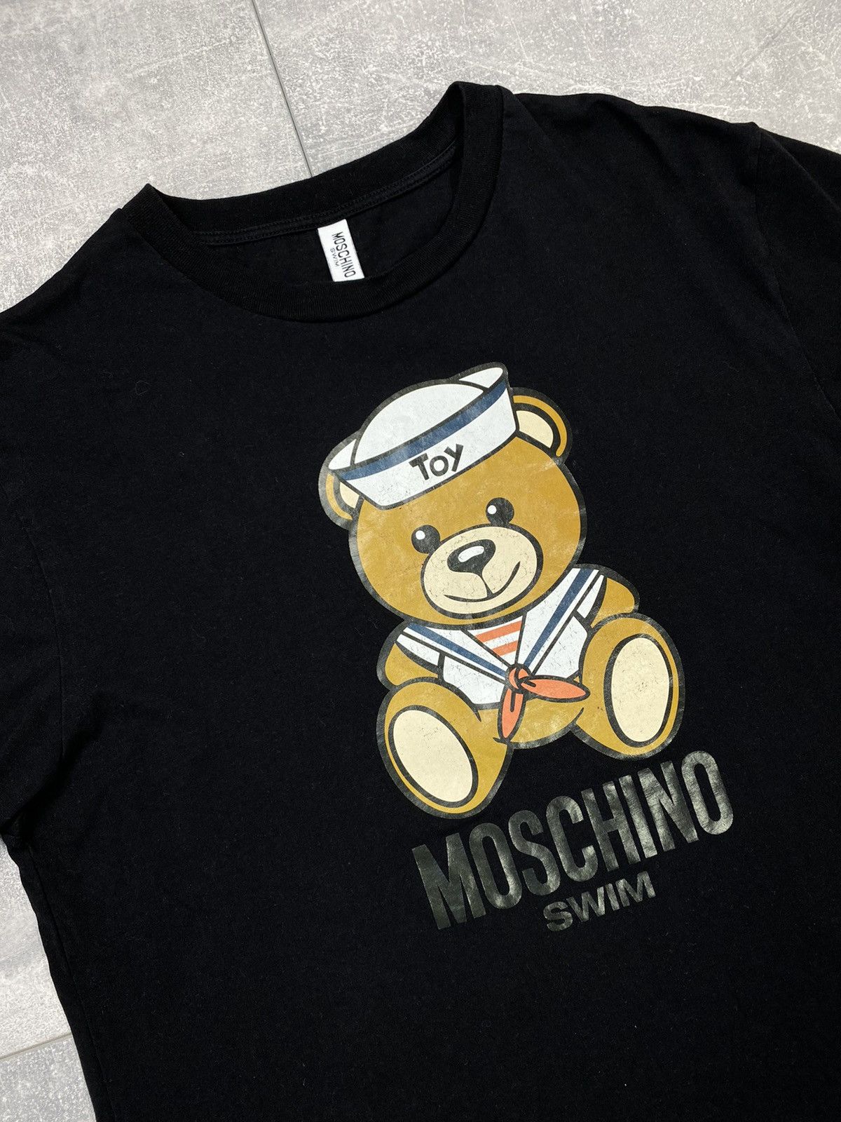 Moschino Moschino Bear Swim Logo T-Shirt White Size US S / EU 44-46 / 1 - 2 Thumbnail