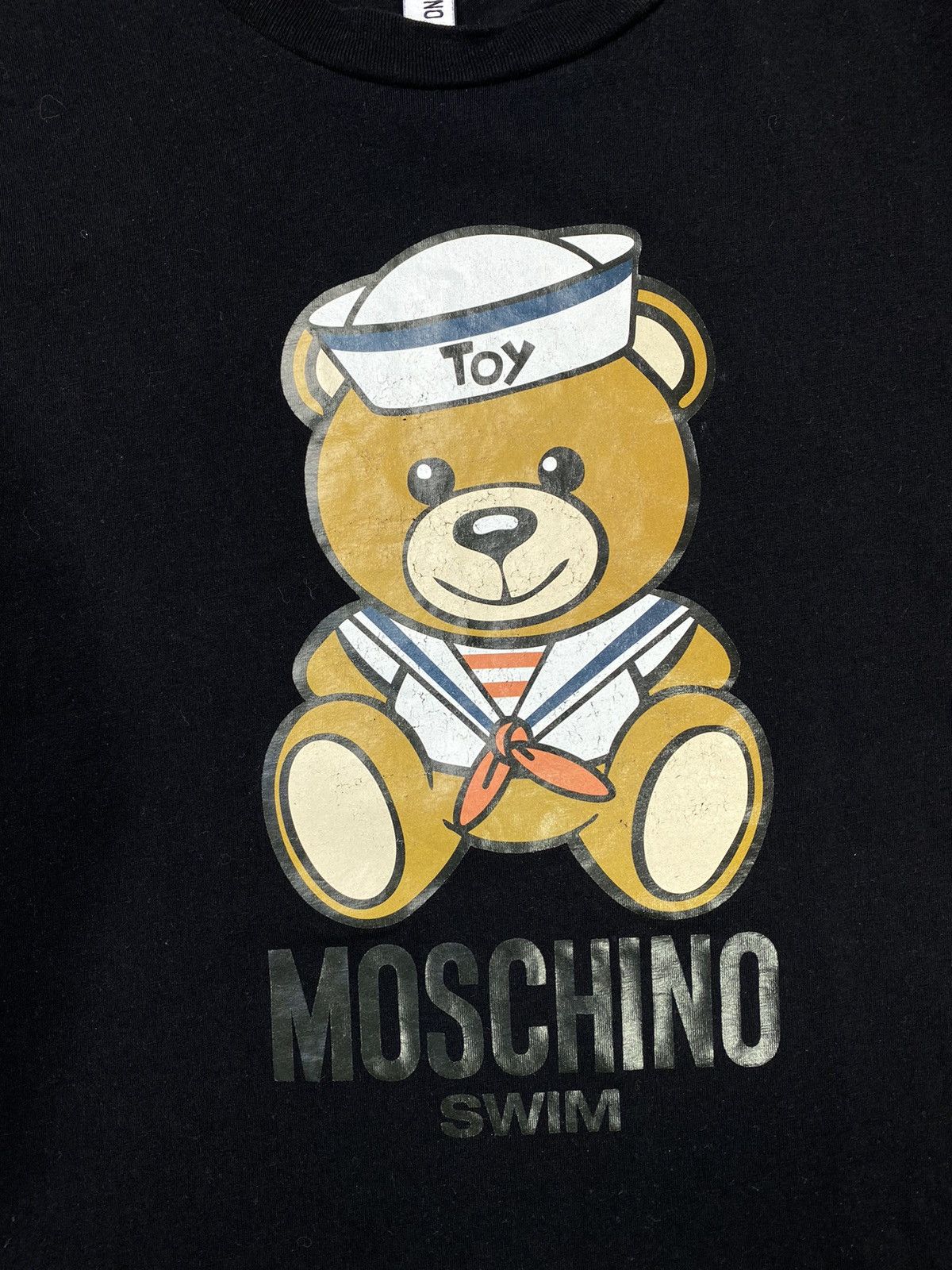 Moschino Moschino Bear Swim Logo T-Shirt White Size US S / EU 44-46 / 1 - 3 Thumbnail