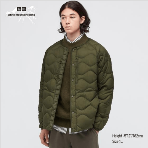 Japanese Brand 21FW UNIQLO X WHITE MOUNTAINEERING DOWN OVERSIZED JACKET Size US L / EU 52-54 / 3 - 1 Thumbnail