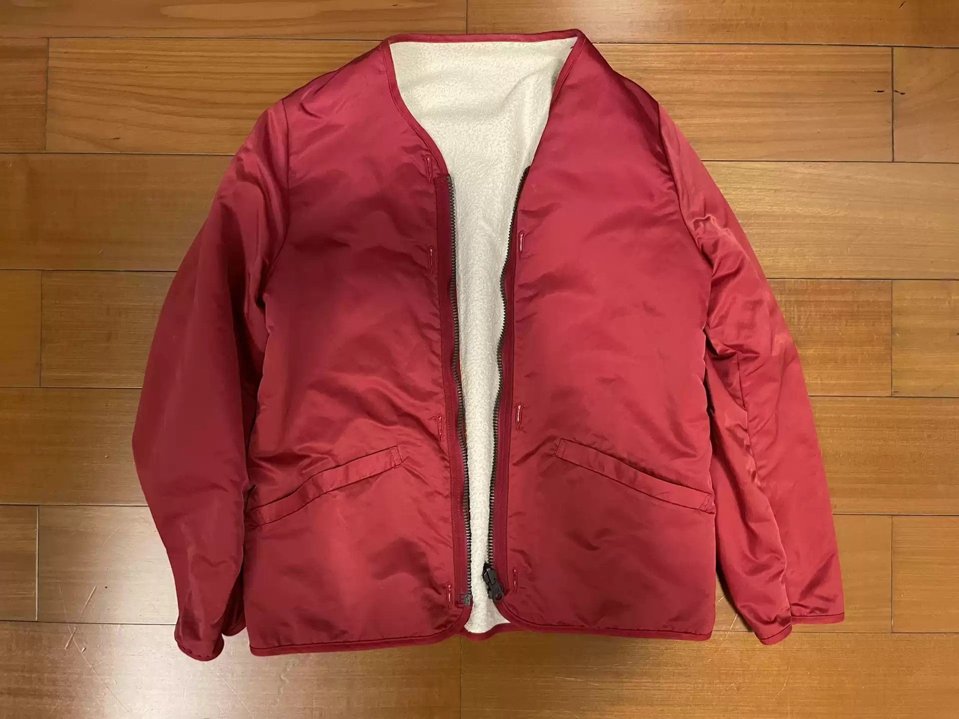 image of Visvim Iris Liner Jkt 16Ss Red, Men's (Size Small)