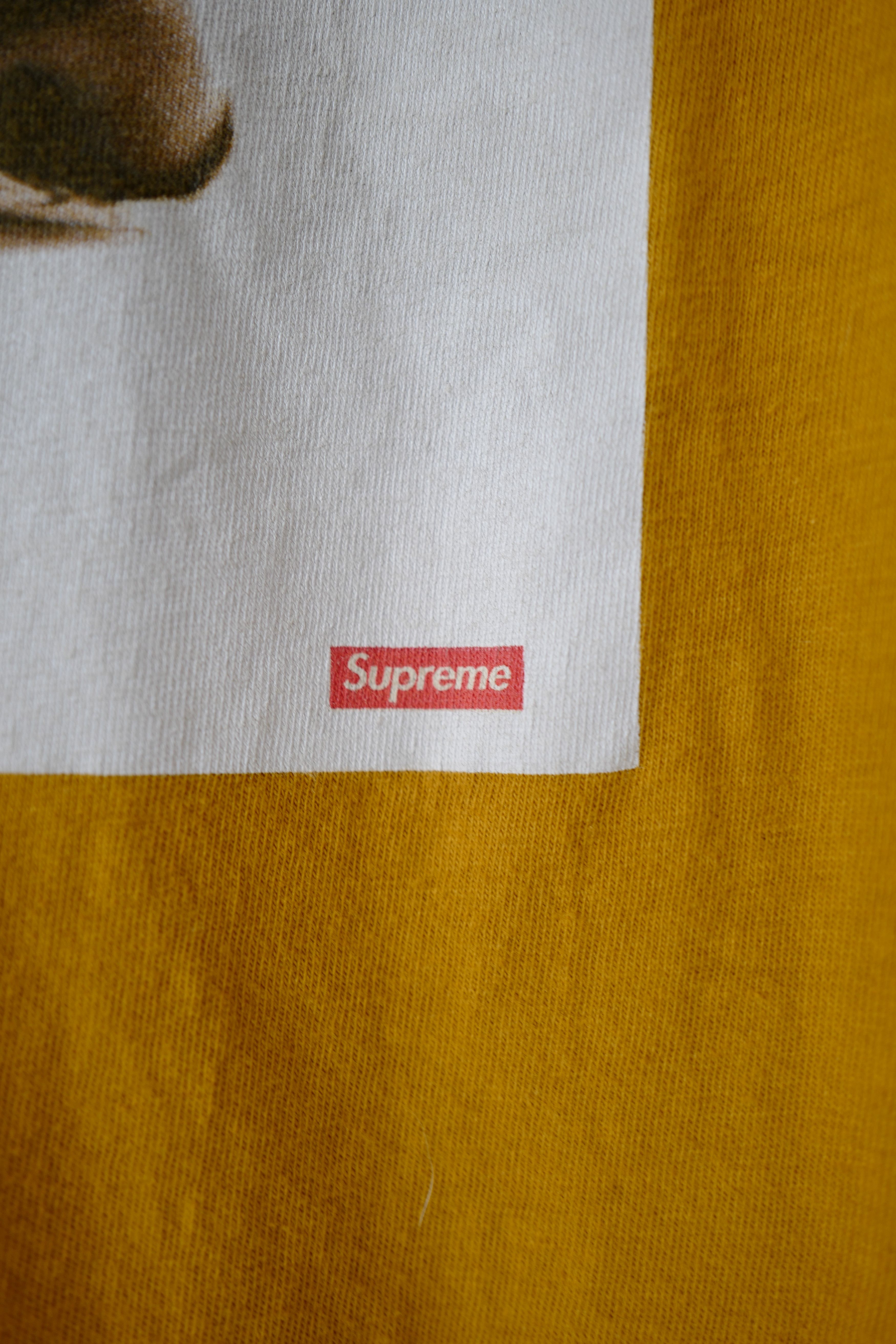Supreme F/W 2011 Biggie Tee (Mustard) Size US L / EU 52-54 / 3 - 3 Thumbnail