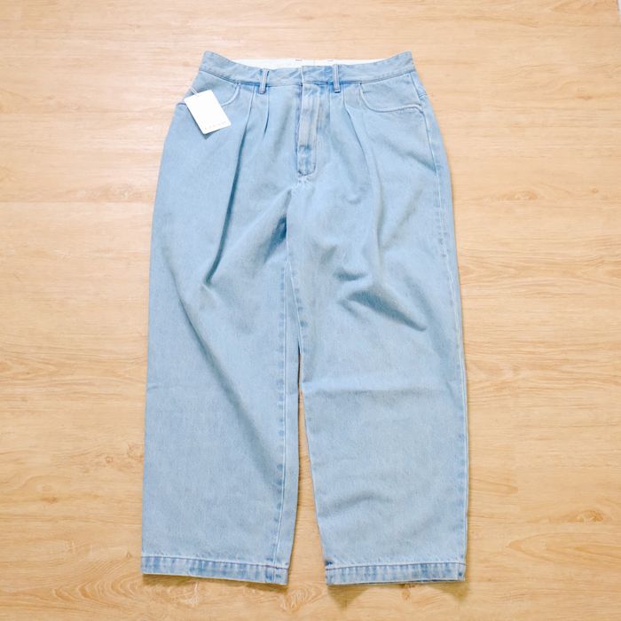 Farah 【FARAH JAPAN / TWO-TUCK WIDE TAPERED PANTS (BLEACHED