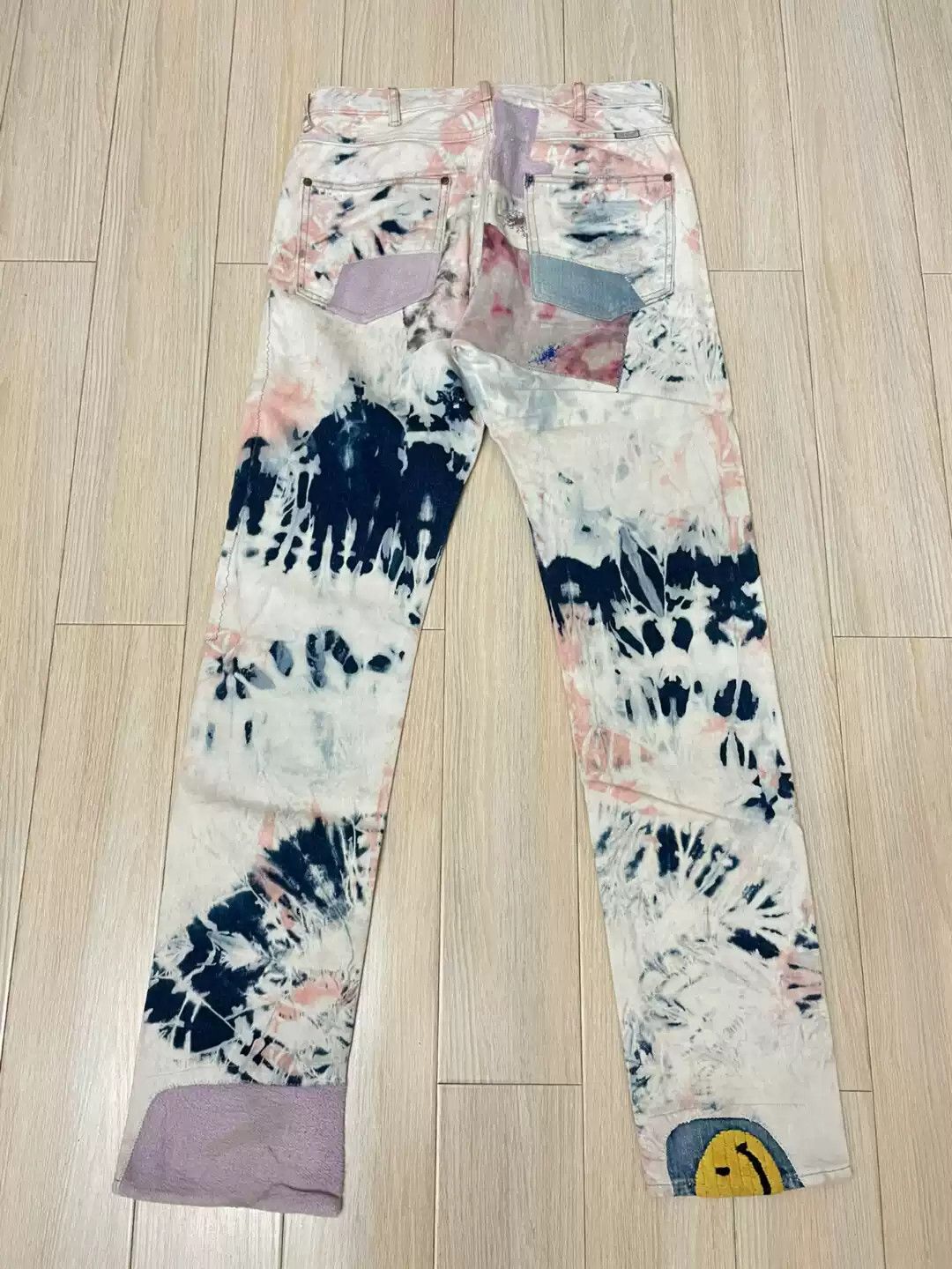 Kapital Kapital Tie Dye Splicing Jeans Size US 30 / EU 46 - 2 Thumbnail