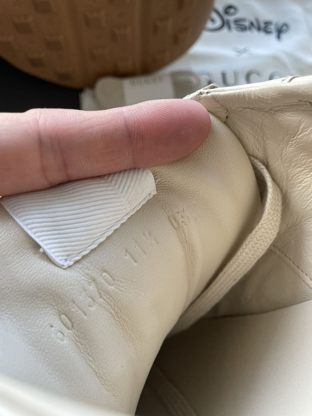 Disney × Gucci × Mickey Mouse New Super Rare Gucci x Mickey Mouse Rhyton Leather Sneaker Size US 11.5 / EU 44-45 - 4 Thumbnail