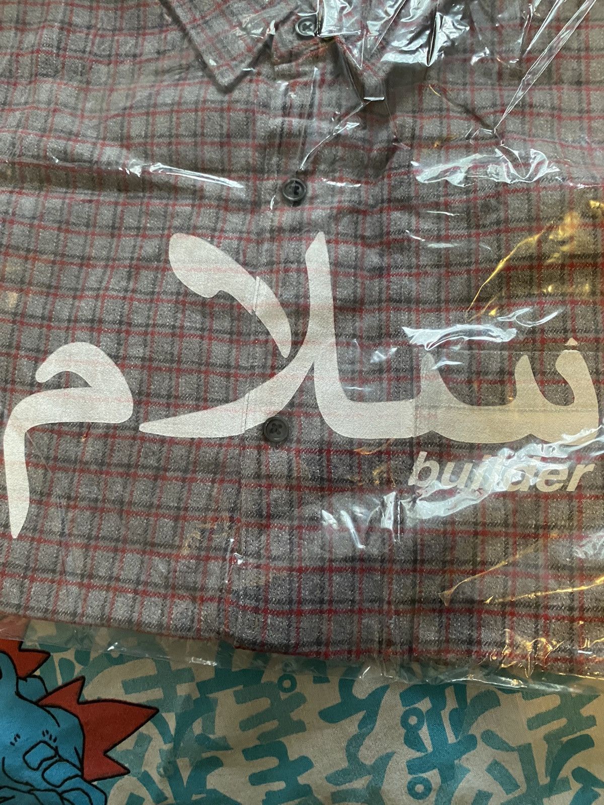 Supreme × Undercover Supreme Undercover S/S Flannel Shirt Grey Plaid Large Arabic Size US L / EU 52-54 / 3 - 6 Thumbnail