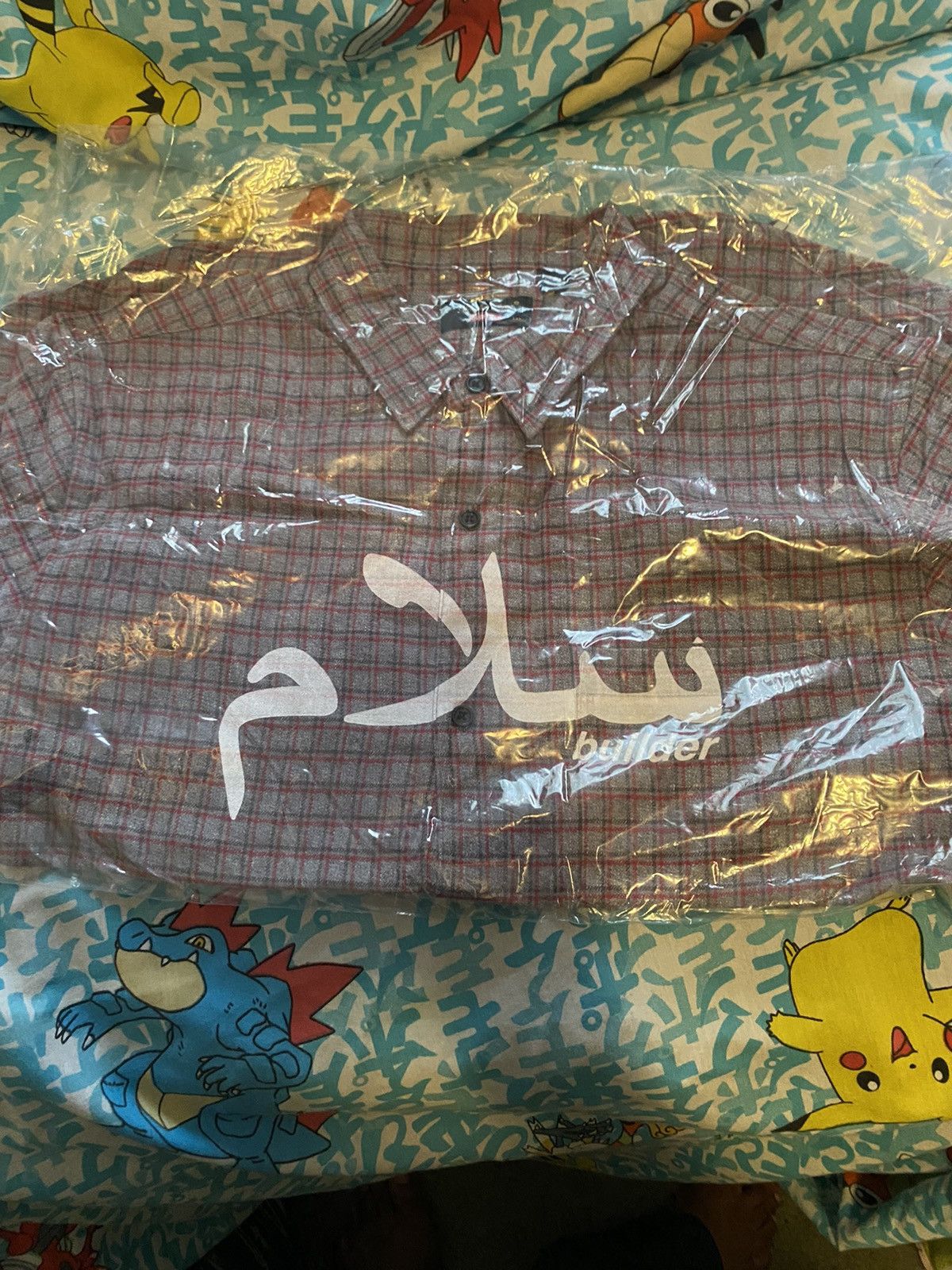 Supreme × Undercover Supreme Undercover S/S Flannel Shirt Grey Plaid Large Arabic Size US L / EU 52-54 / 3 - 5 Thumbnail