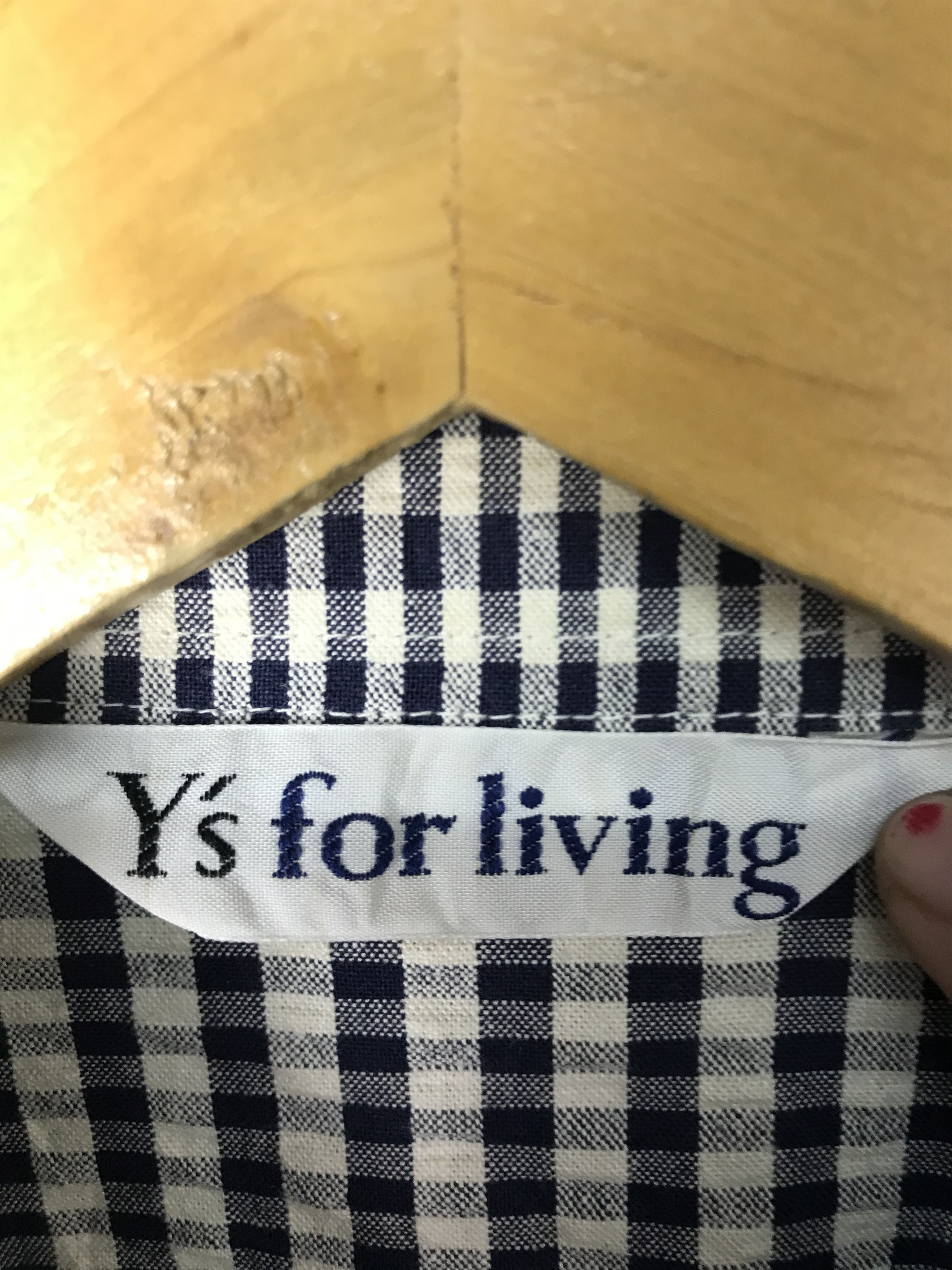 Yohji Yamamoto Y's For Living Plaid Check 2 Pocket Size US L / EU 52-54 / 3 - 6 Thumbnail