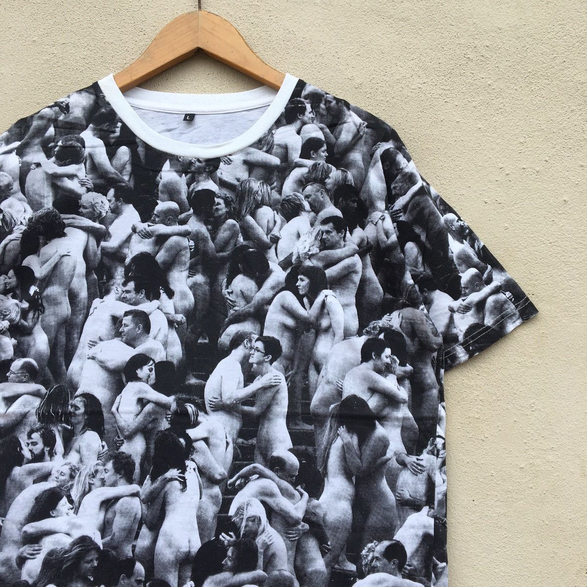Japanese Brand × Vintage Vintage NAKED PEOPLE SEX LGBT FULLPRINT T-shirt Size US L / EU 52-54 / 3 - 3 Thumbnail