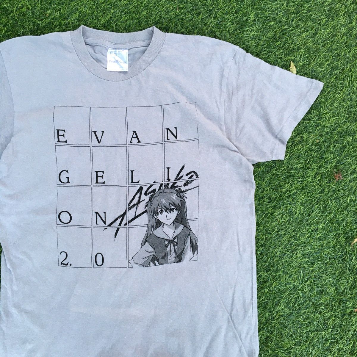 Anime × Japanese Brand × Vintage RARE‼️Vintage 90s EVANGELION 2.0 ASUKA ANIME JAPAN T-shirt Size US M / EU 48-50 / 2 - 4 Thumbnail