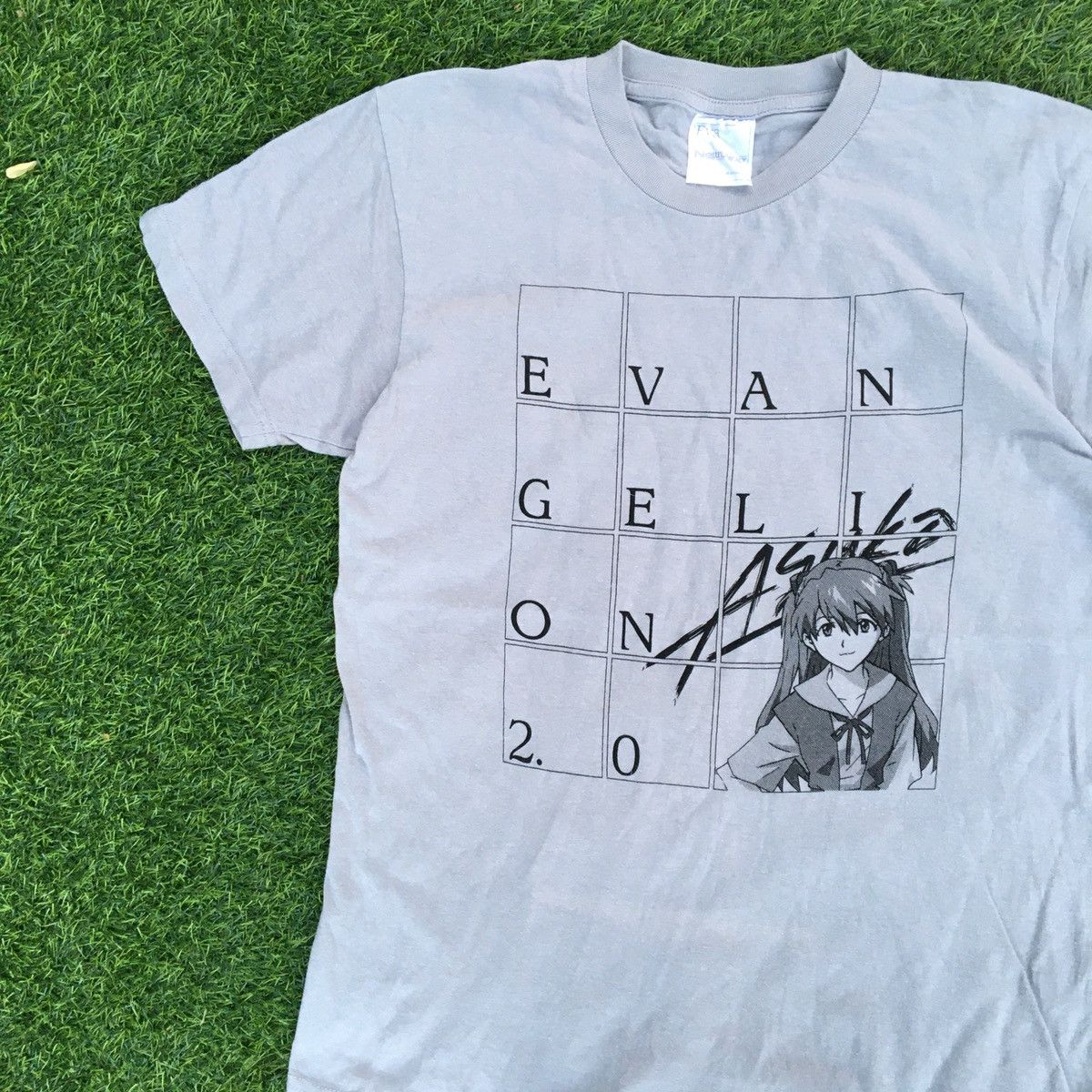 Anime × Japanese Brand × Vintage RARE‼️Vintage 90s EVANGELION 2.0 ASUKA ANIME JAPAN T-shirt Size US M / EU 48-50 / 2 - 5 Thumbnail