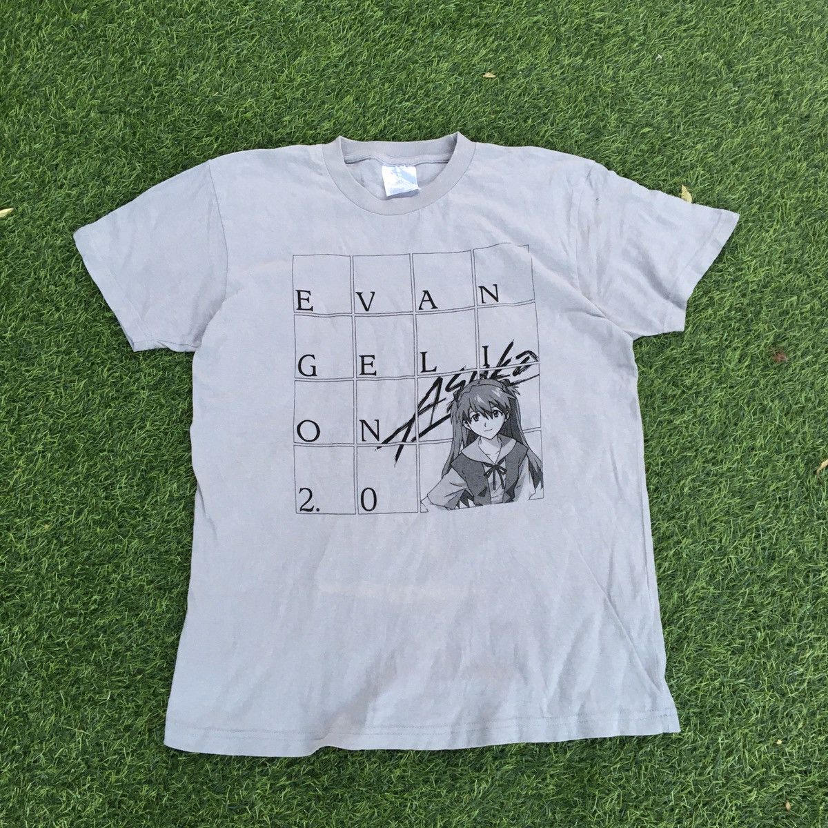 Anime × Japanese Brand × Vintage RARE‼️Vintage 90s EVANGELION 2.0 ASUKA ANIME JAPAN T-shirt Size US M / EU 48-50 / 2 - 1 Thumbnail