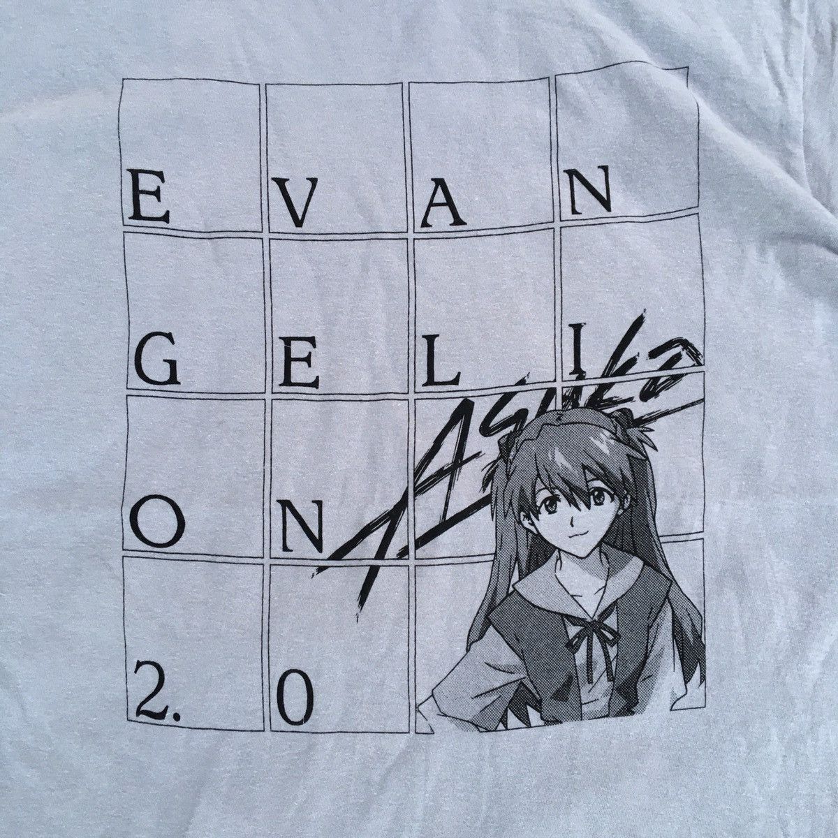 Anime × Japanese Brand × Vintage RARE‼️Vintage 90s EVANGELION 2.0 ASUKA ANIME JAPAN T-shirt Size US M / EU 48-50 / 2 - 3 Thumbnail