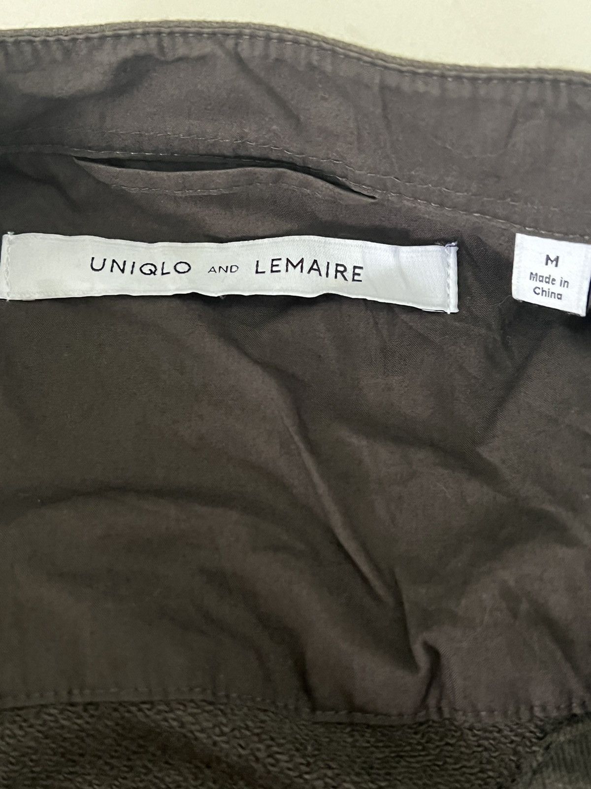 Lemaire × Uniqlo UNIQLO AND LEMAIRE BAND COLLAR POCKET OVERSHIRT Size US M / EU 48-50 / 2 - 5 Thumbnail