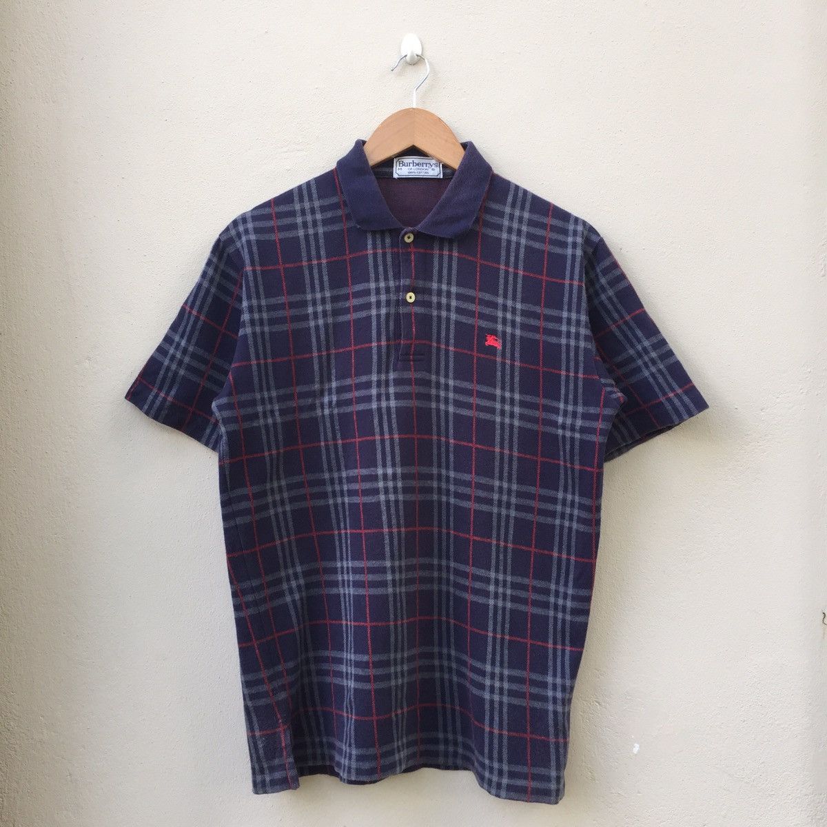 Burberry × Vintage Vintage BURBERRYS NOVA CHECK Collar Size US L / EU 52-54 / 3 - 1 Thumbnail