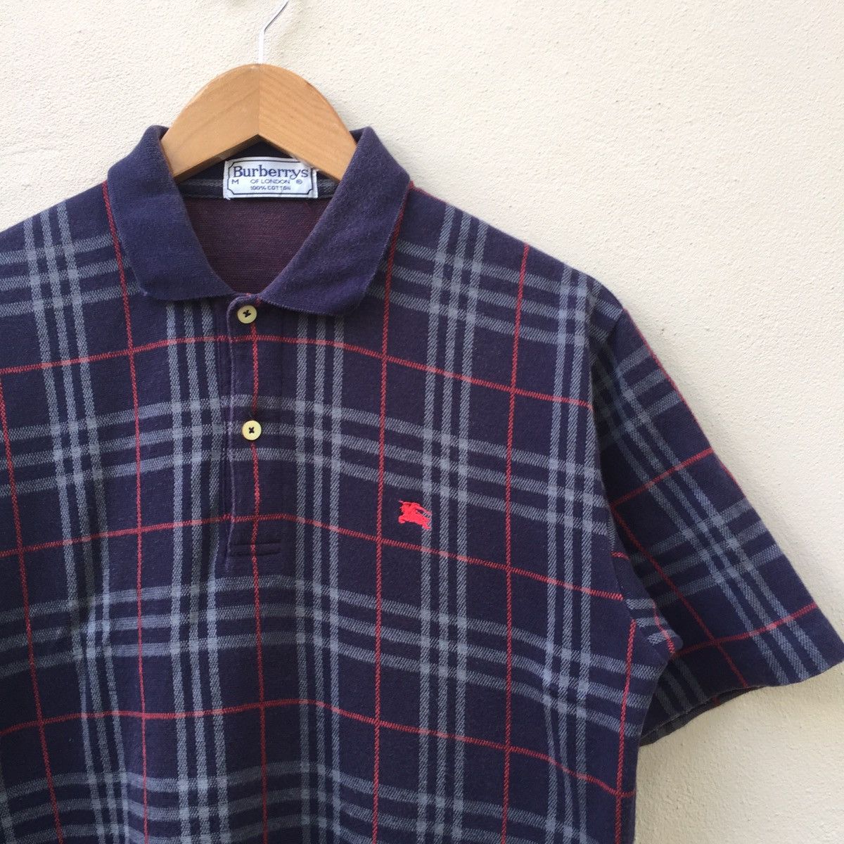 Burberry × Vintage Vintage BURBERRYS NOVA CHECK Collar Size US L / EU 52-54 / 3 - 2 Thumbnail