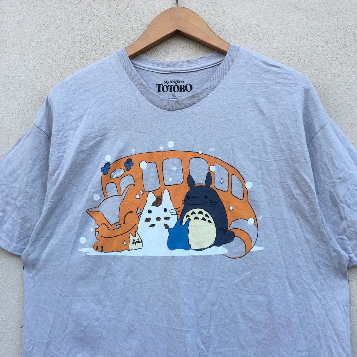 Anime Vintage MY NEIGHBOR TOTORO ANIME JAPAN NICE DESIGN T-shirt Size US XL / EU 56 / 4 - 2 Thumbnail