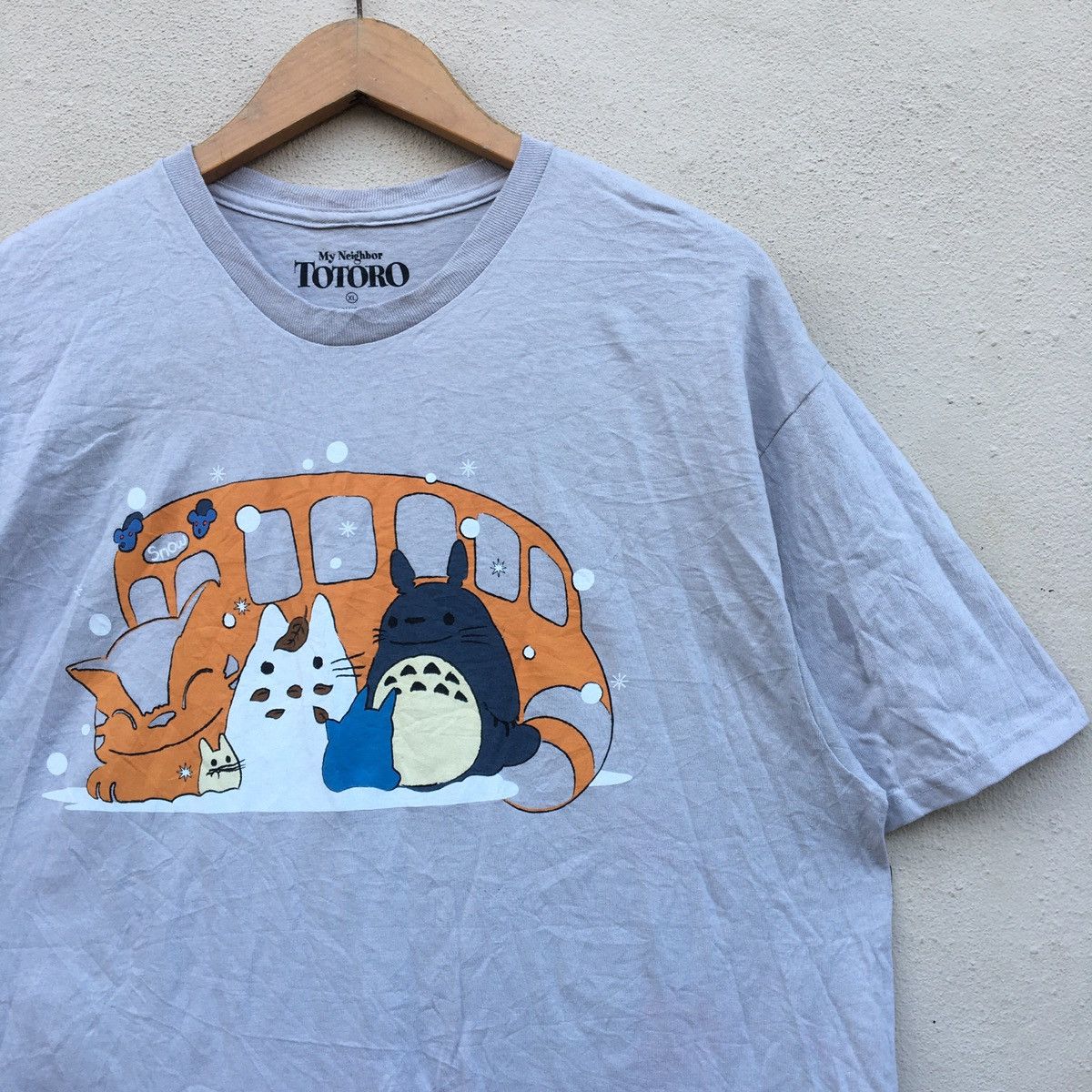 Anime Vintage MY NEIGHBOR TOTORO ANIME JAPAN NICE DESIGN T-shirt Size US XL / EU 56 / 4 - 3 Thumbnail